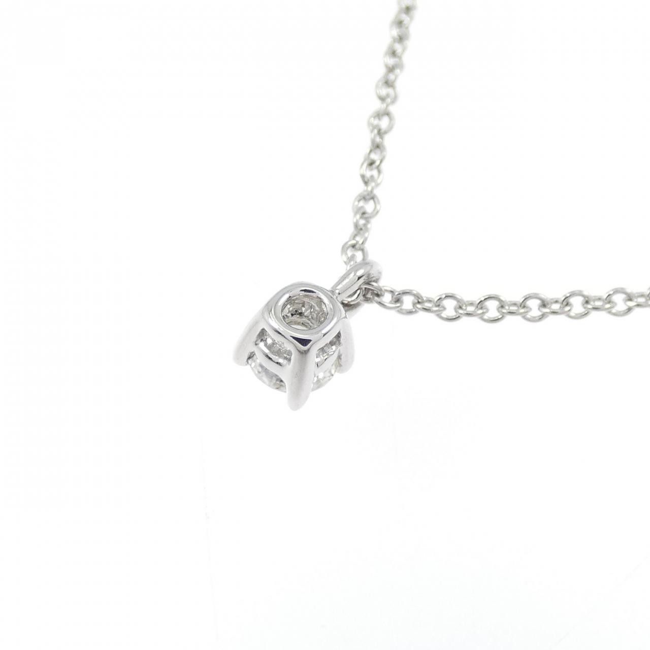 Tiffany & Co. Tiffany & Co. Tiffany Solitaire Platinum Necklace Precious Metal Necklace 60007524 DUTY FREE for USA Size ONE SIZE - 4 Thumbnail