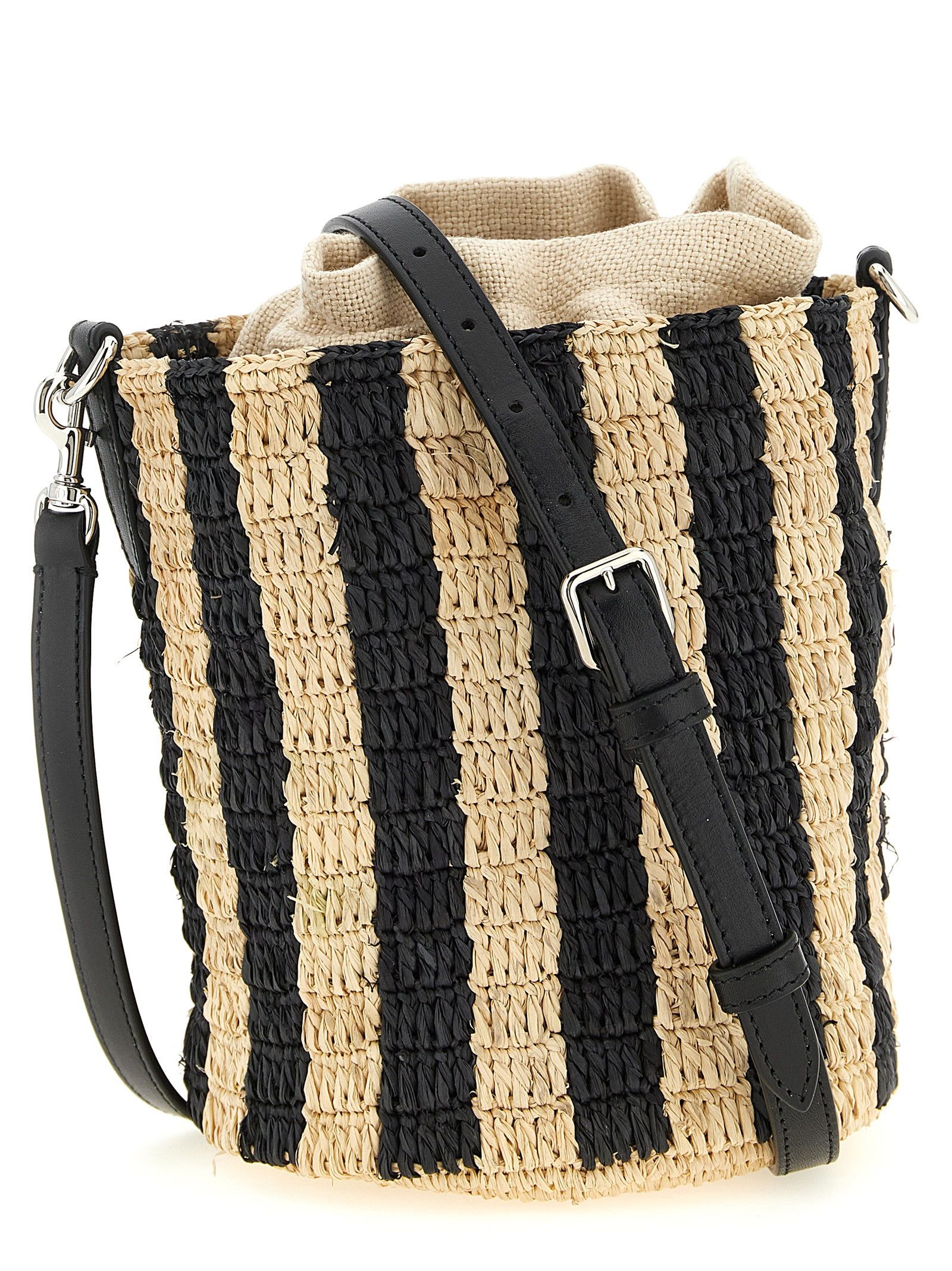 Valentino Valentino Garavani Raffia Small Bucket Bag Size ONE SIZE - 2 Thumbnail
