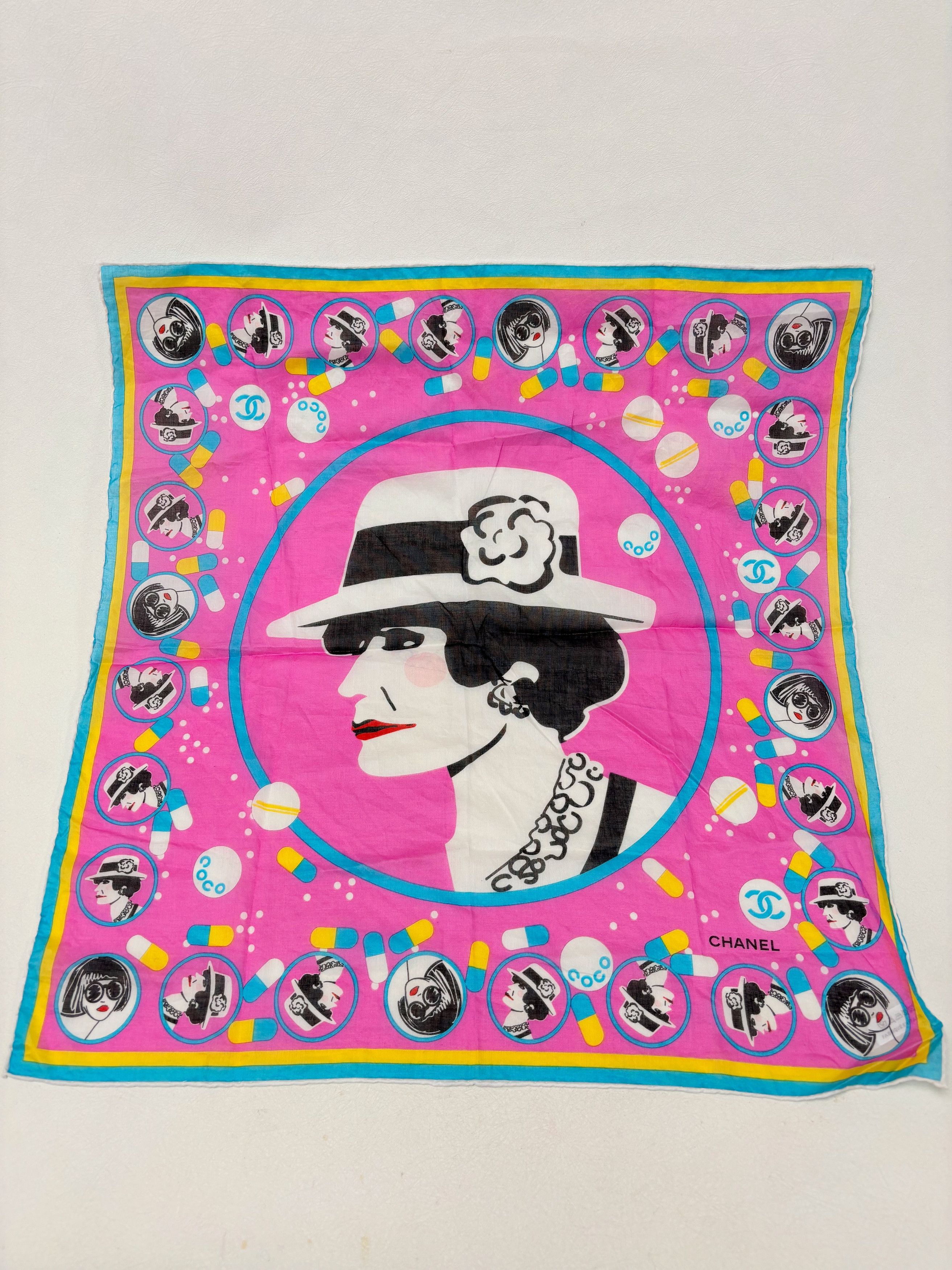 Chanel Foulard Carré Coco Size ONE SIZE - 2 Thumbnail