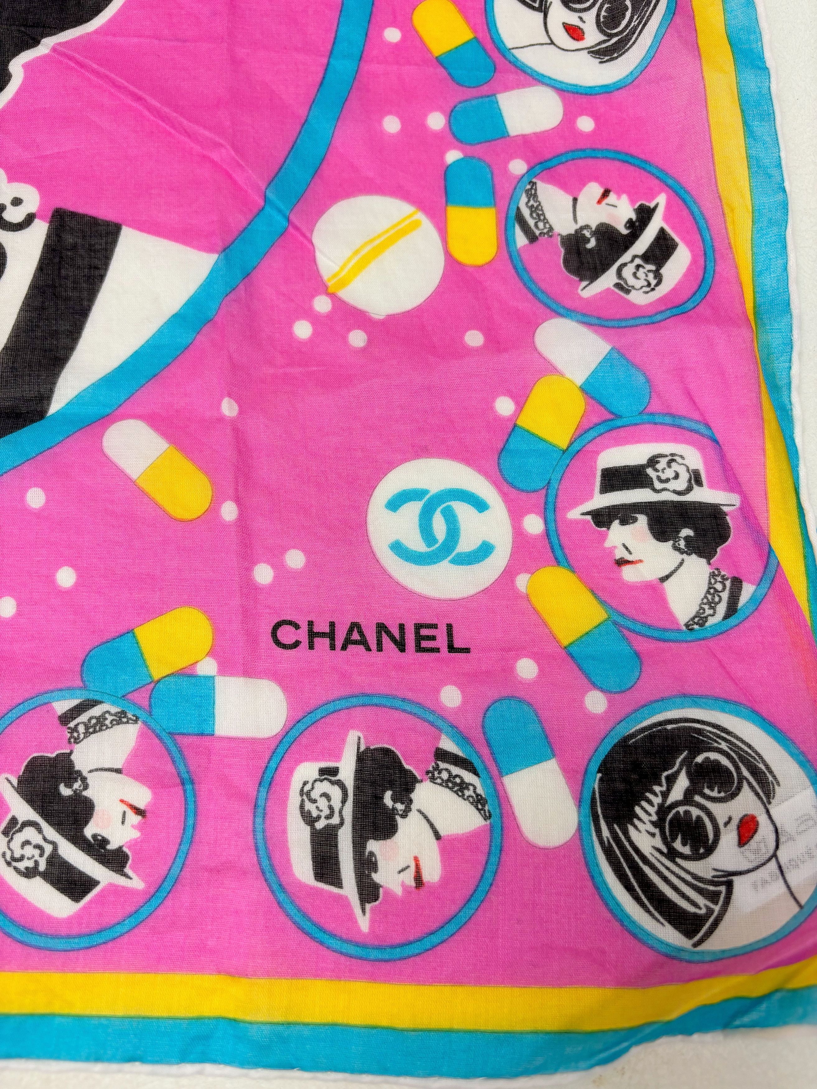 Chanel Foulard Carré Coco Size ONE SIZE - 4 Thumbnail