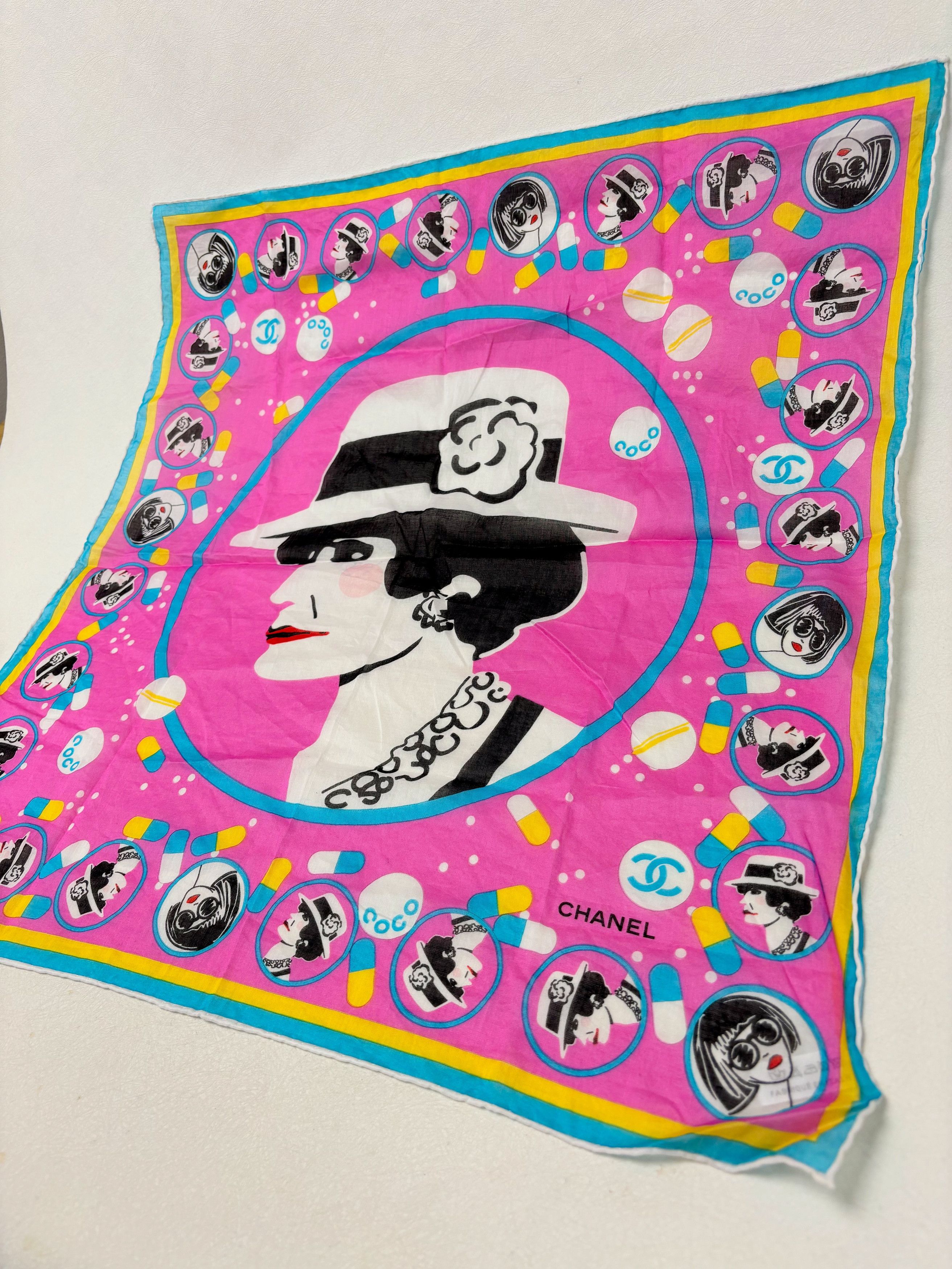 Chanel Foulard Carré Coco Size ONE SIZE - 5 Thumbnail