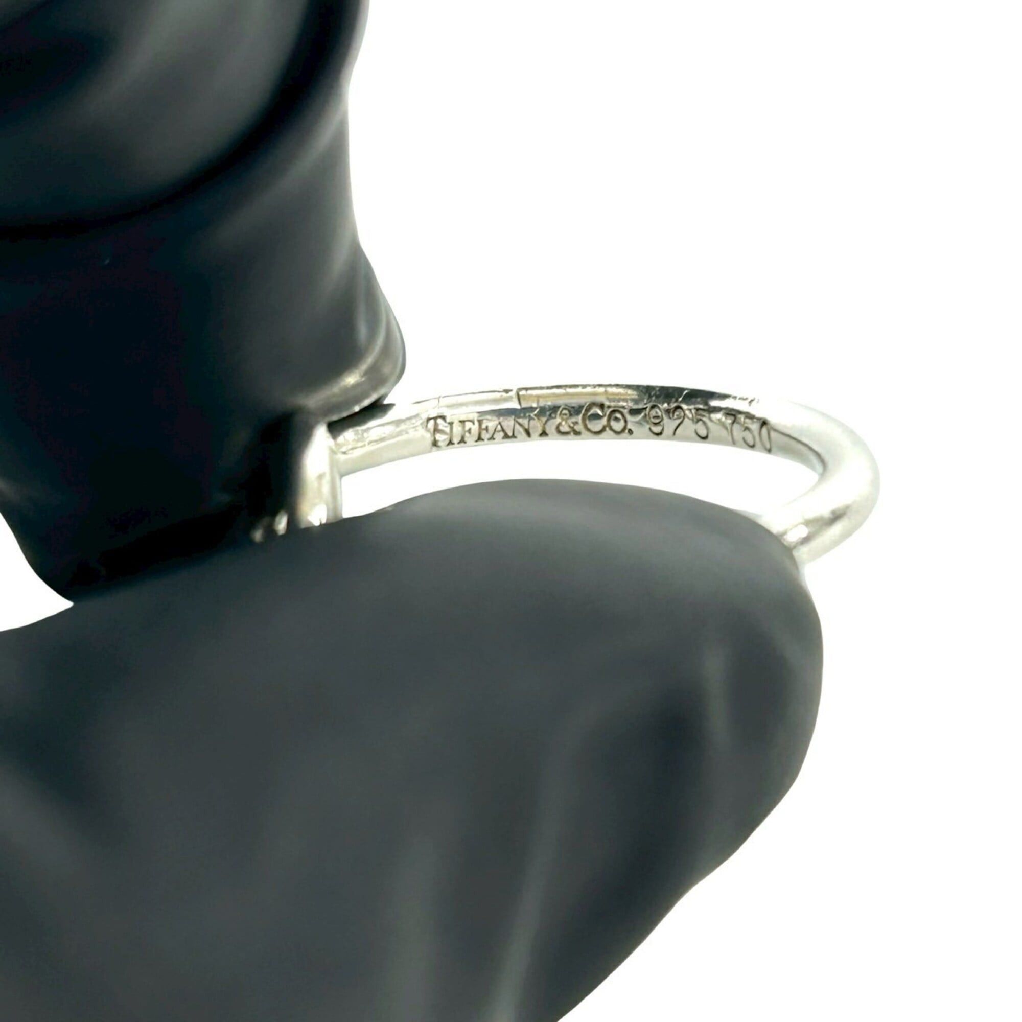Tiffany & Co. TIFFANY&Co. Tiffany Love Knot Ring, Hook & Eye, Sterling Silver 925, 18K Yellow Gold, Silver, 40014 Size ONE SIZE - 3 Thumbnail