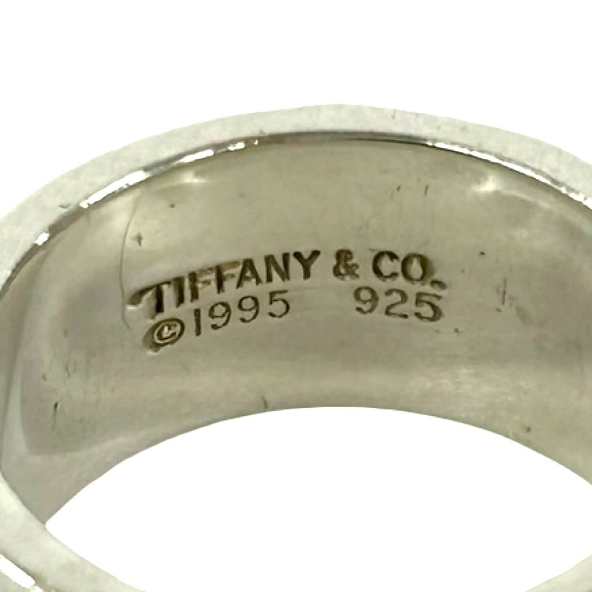 Tiffany & Co. TIFFANY&Co. Tiffany Grooved Double Line Ring, Sterling Silver 925, Item Number 31627 Size ONE SIZE - 3 Thumbnail