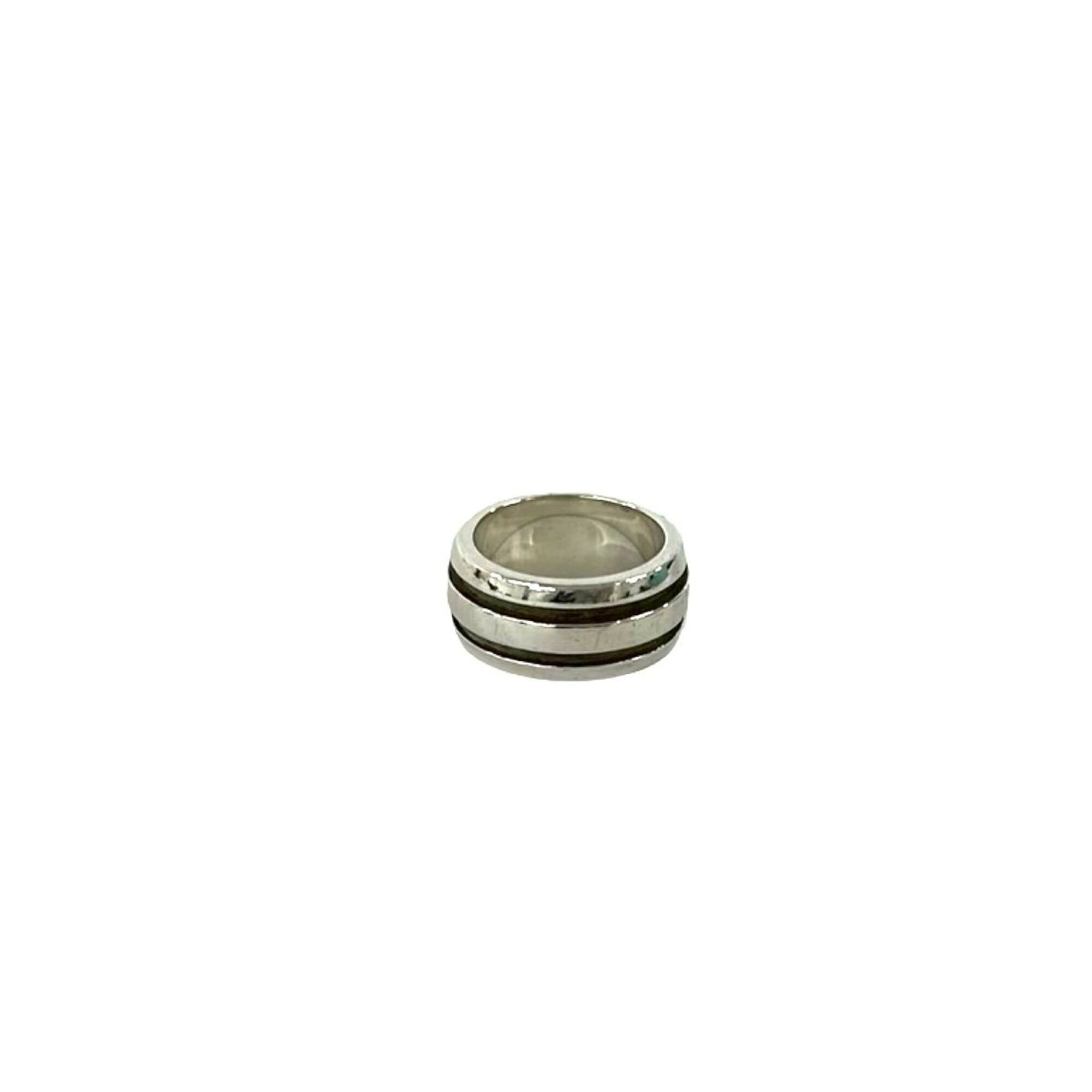 Tiffany & Co. TIFFANY&Co. Tiffany Grooved Double Line Ring, Sterling Silver 925, Item Number 31627 Size ONE SIZE - 5 Thumbnail