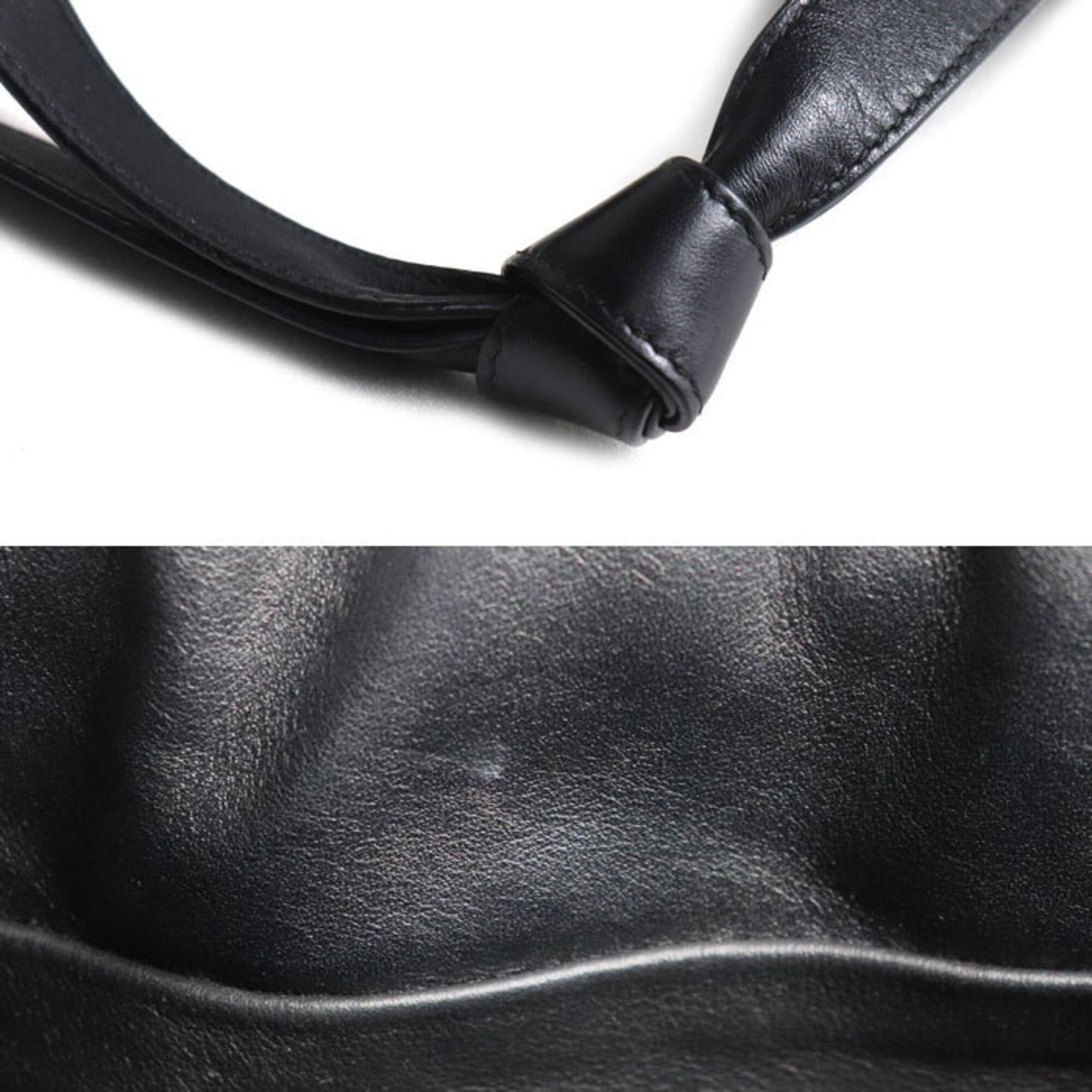 Bottega Veneta Bottega Veneta Medium The Valve Shoulder Bag Black 651812 Women's Size ONE SIZE - 5 Thumbnail