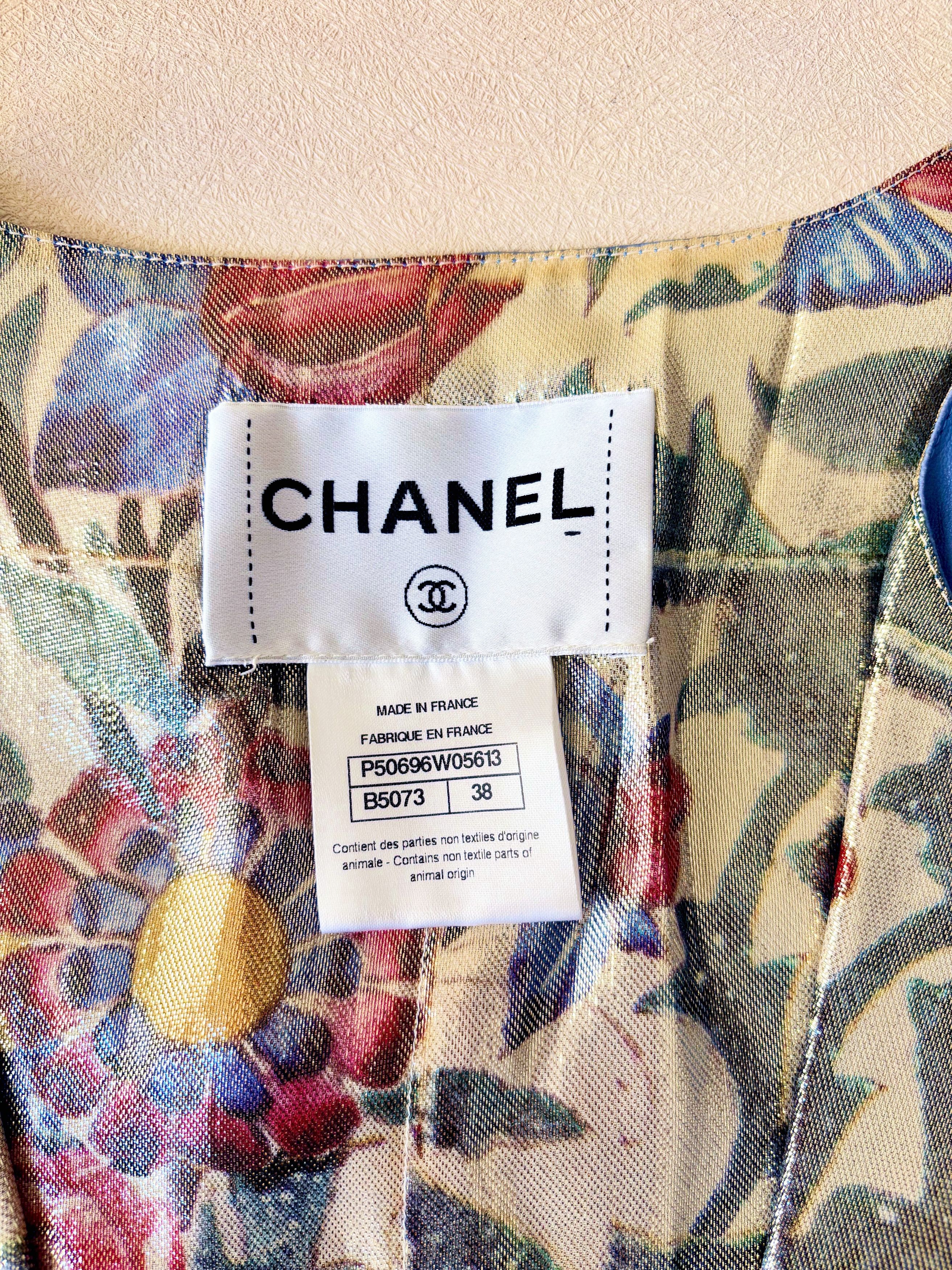 Chanel Veste cuir 2015 Size S / US 4 / IT 40 - 2 Thumbnail