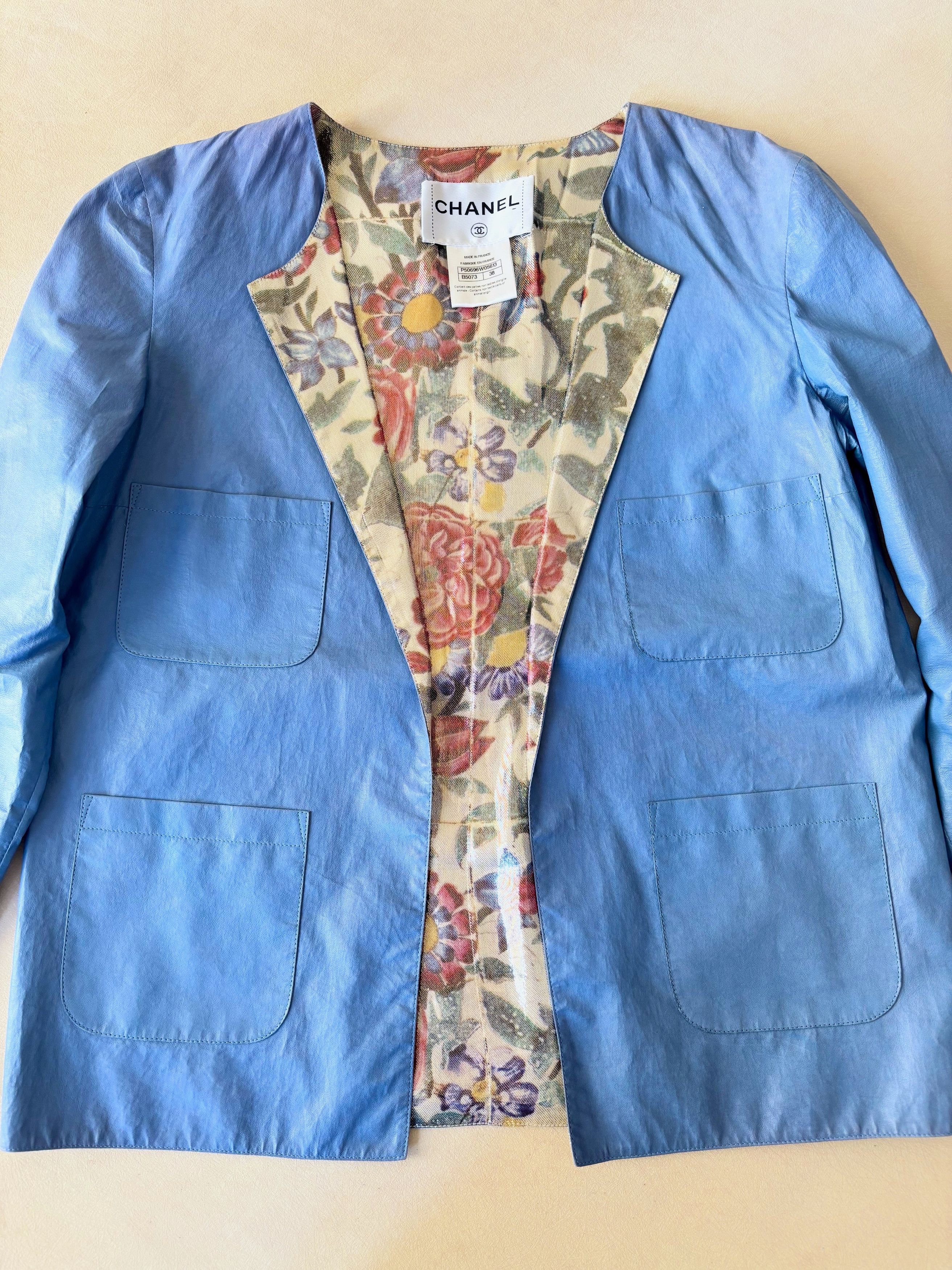 Chanel Veste cuir 2015 Size S / US 4 / IT 40 - 5 Thumbnail