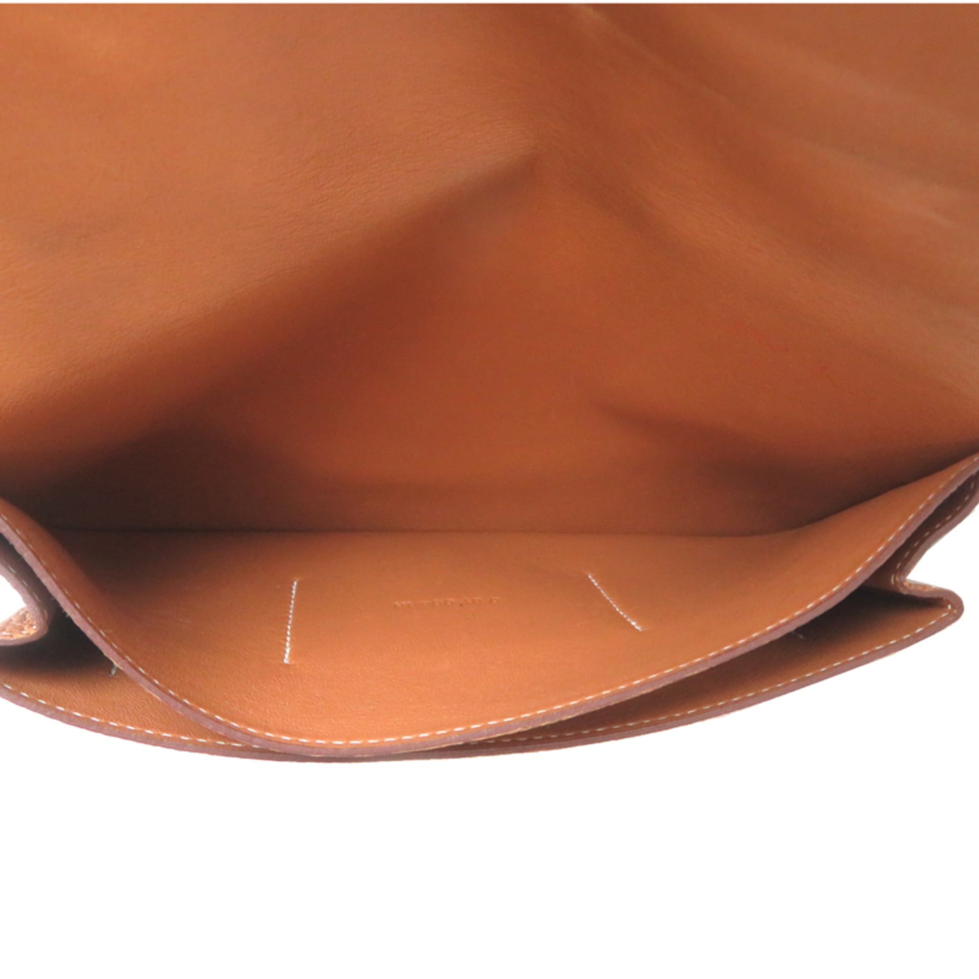 Hermes Hermes Dogon GM D stamp, 2019 model, women's long wallet, Togo leather, gold tone. Size ONE SIZE - 6 Thumbnail