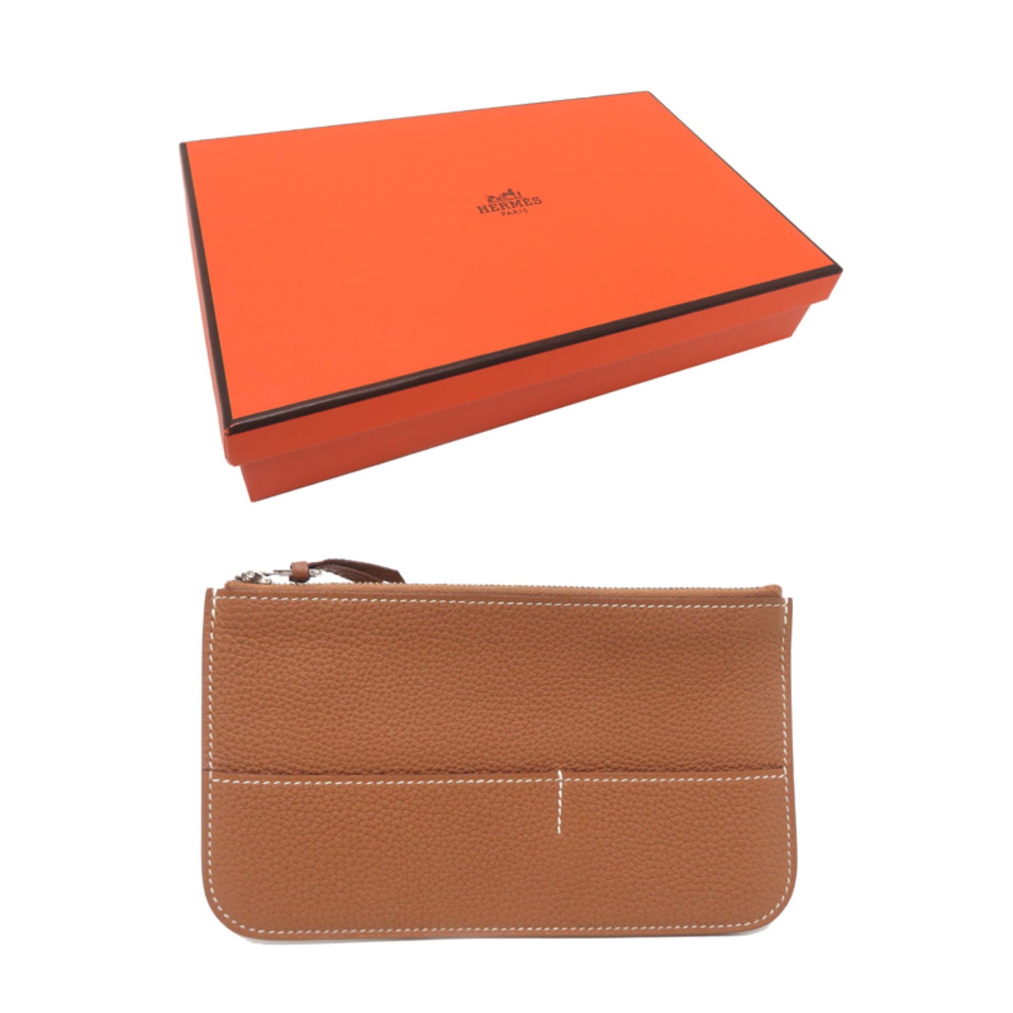 Hermes Hermes Dogon GM D stamp, 2019 model, women's long wallet, Togo leather, gold tone. Size ONE SIZE - 9 Thumbnail