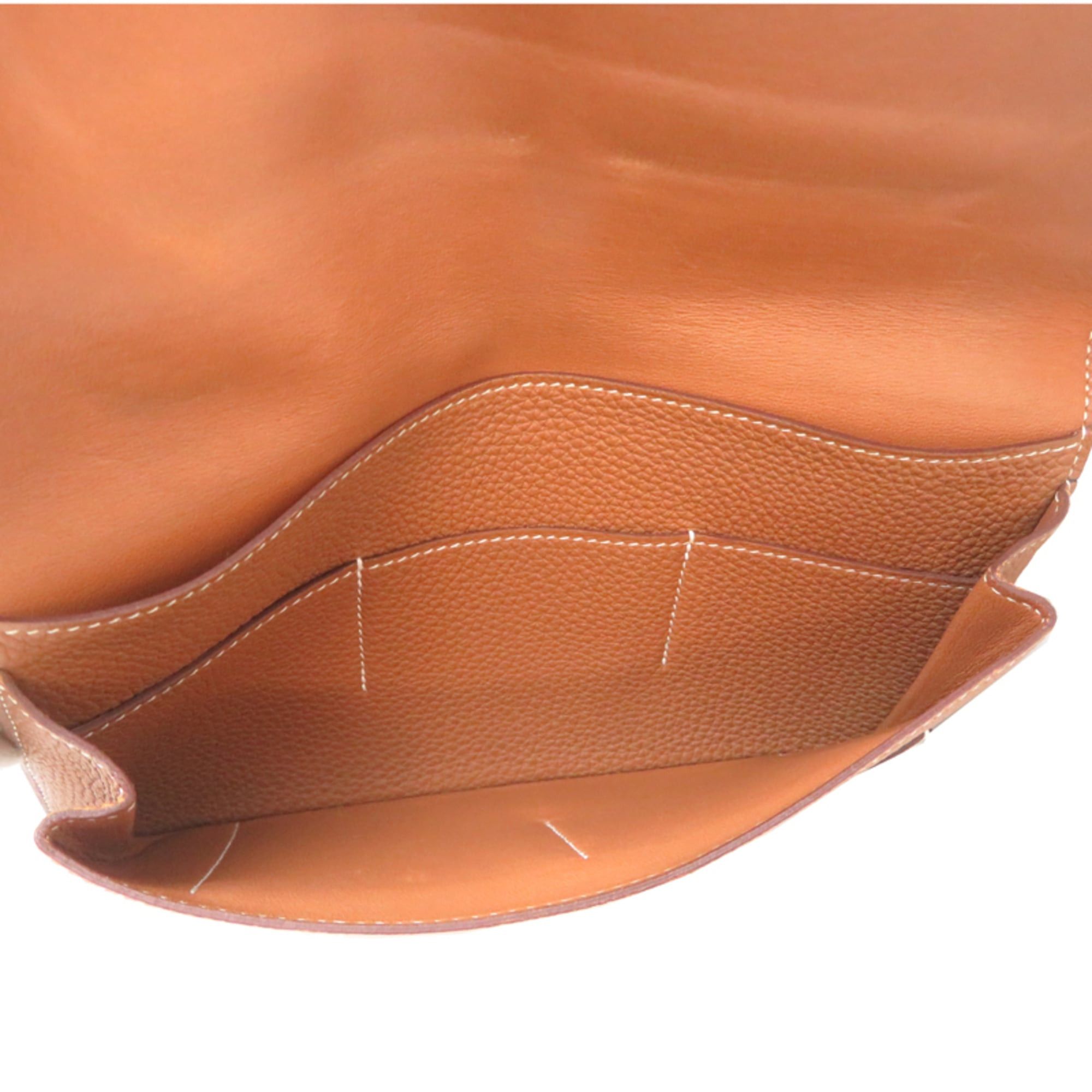 Hermes Hermes Dogon GM D stamp, 2019 model, women's long wallet, Togo leather, gold tone. Size ONE SIZE - 7 Thumbnail