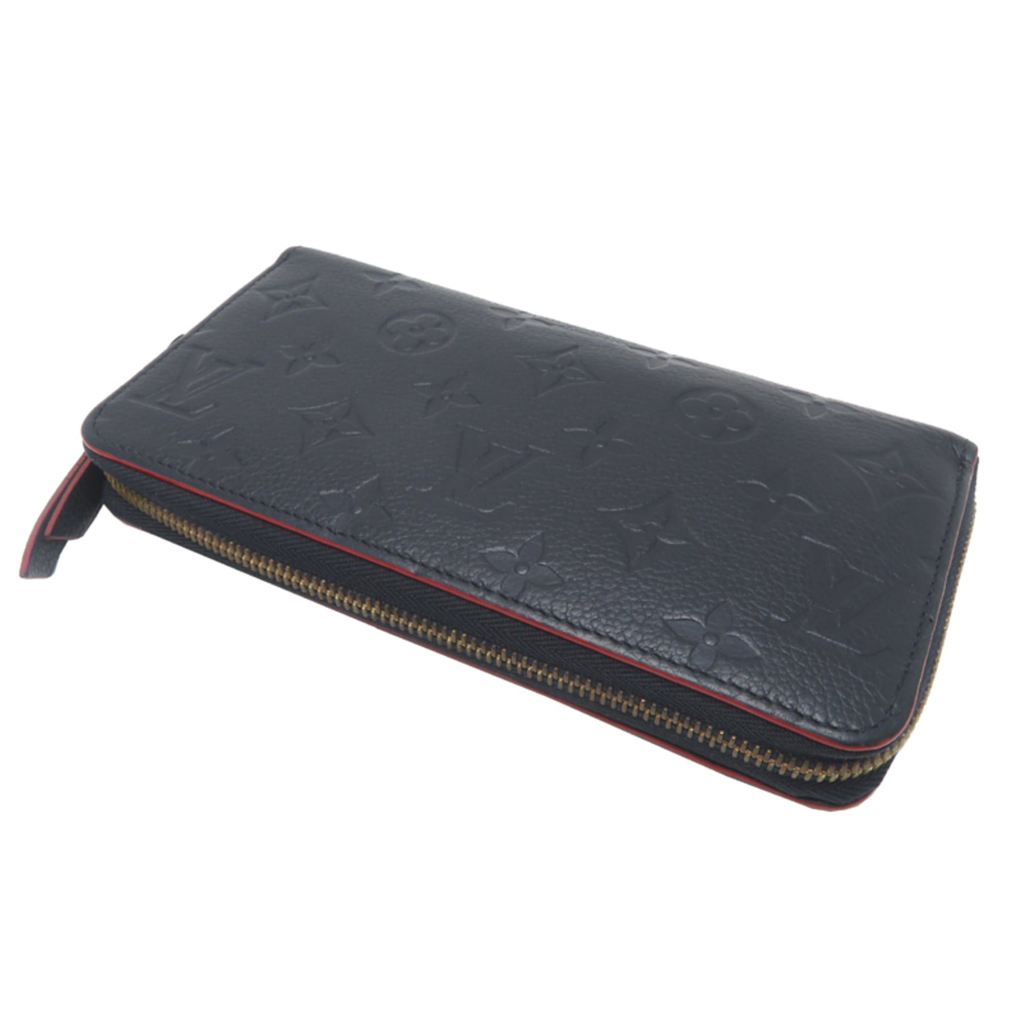 Louis Vuitton Louis Vuitton Zippy Wallet Women's Long M62121 (Discontinued) Monogram Empreinte Marine Rouge Size ONE SIZE - 4 Thumbnail