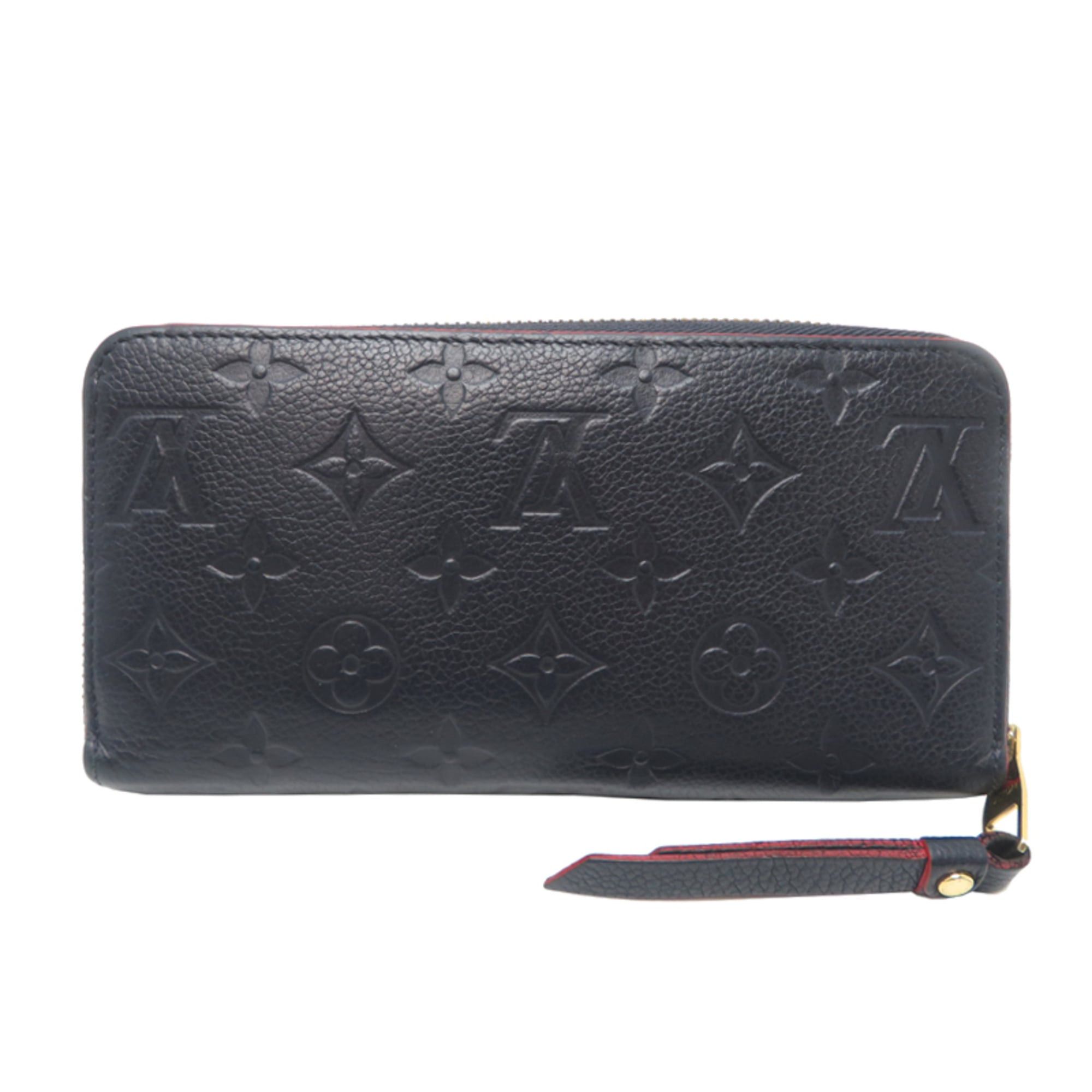 Louis Vuitton Louis Vuitton Zippy Wallet Women's Long M62121 (Discontinued) Monogram Empreinte Marine Rouge Size ONE SIZE - 2 Thumbnail