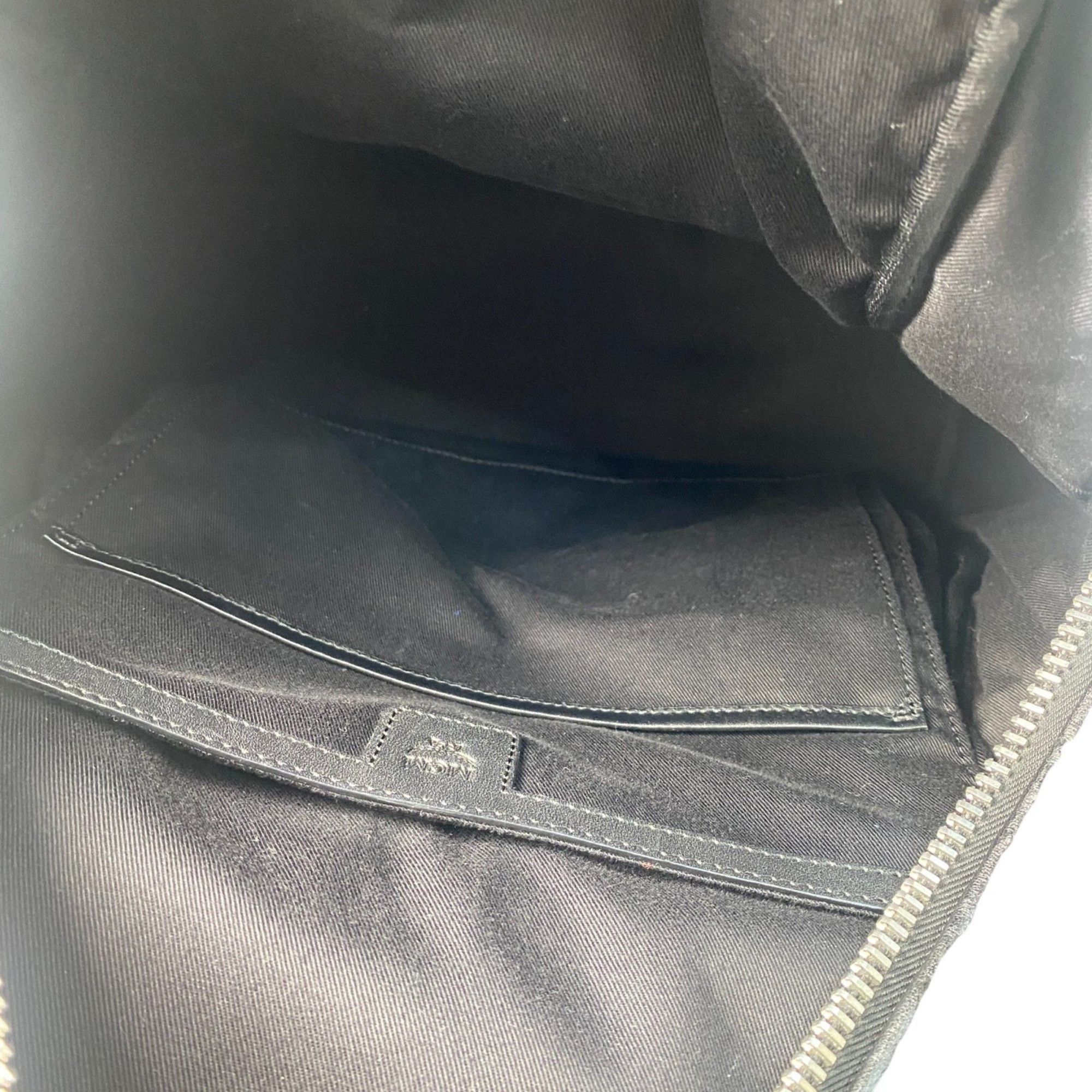 MCM MCM Women's Logo Backpack in Shearling Leather Size ONE SIZE - 8 Thumbnail