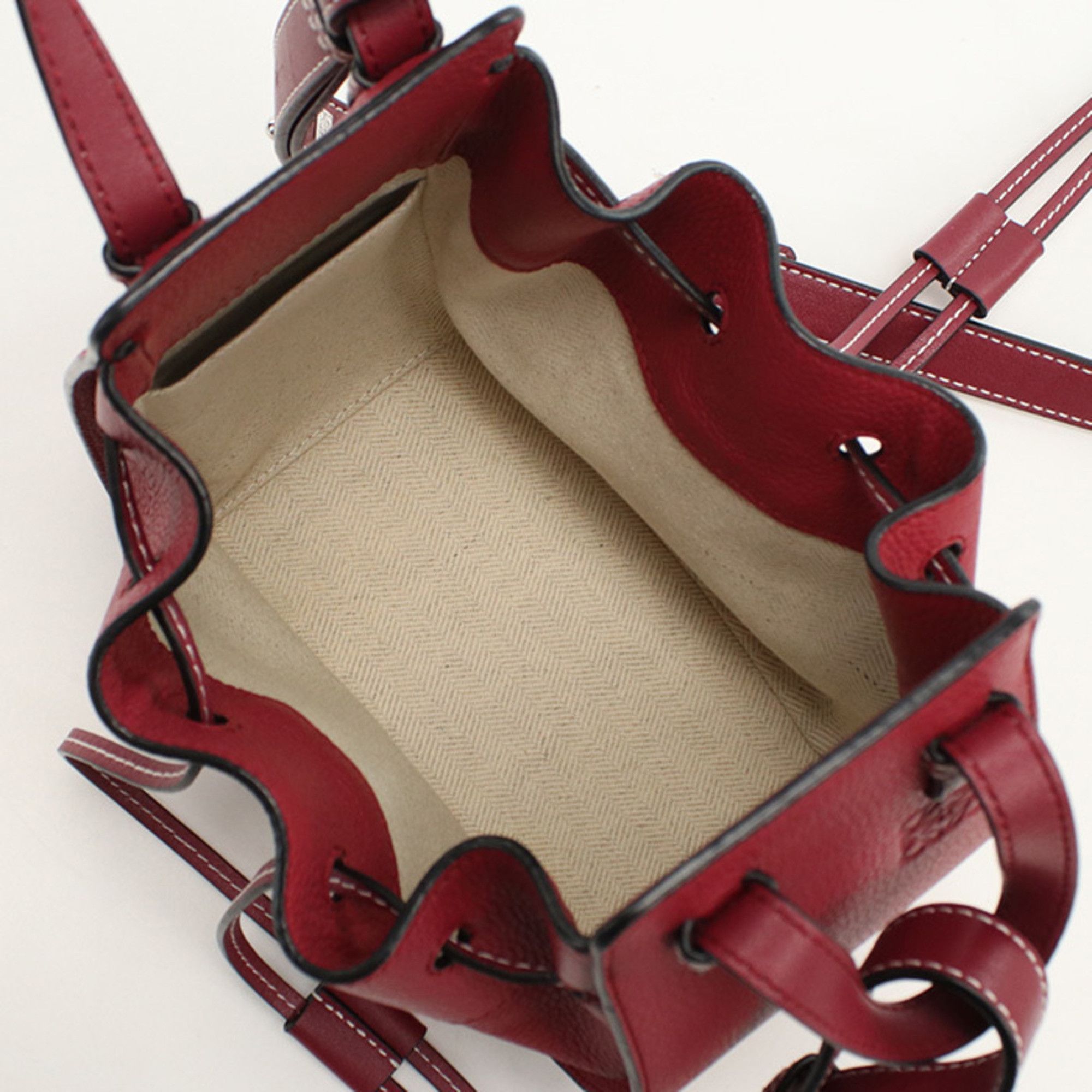 Loewe LOEWE Hammock Mini Shoulder Bag, Women's, Red Size ONE SIZE - 3 Thumbnail