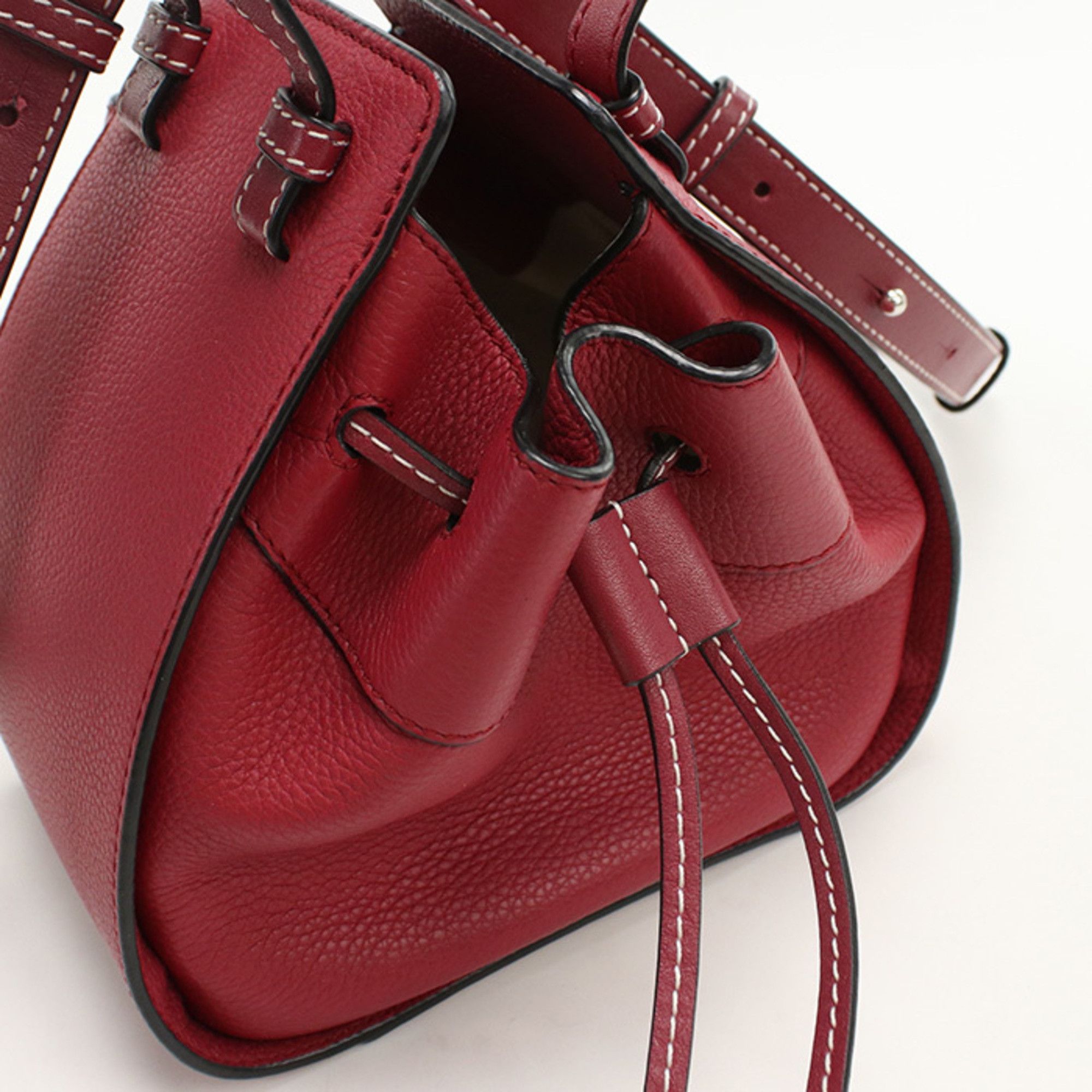 Loewe LOEWE Hammock Mini Shoulder Bag, Women's, Red Size ONE SIZE - 7 Thumbnail
