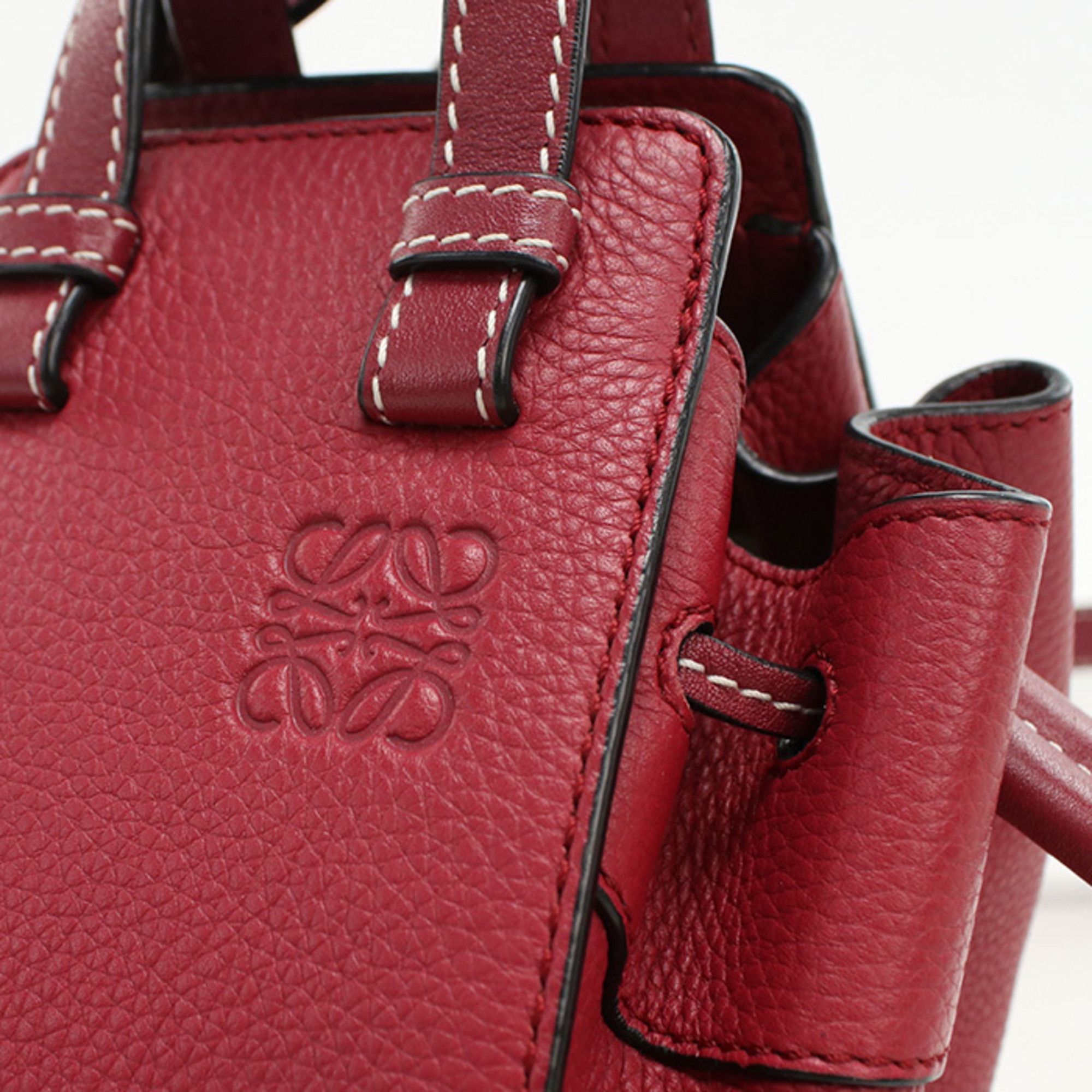 Loewe LOEWE Hammock Mini Shoulder Bag, Women's, Red Size ONE SIZE - 5 Thumbnail