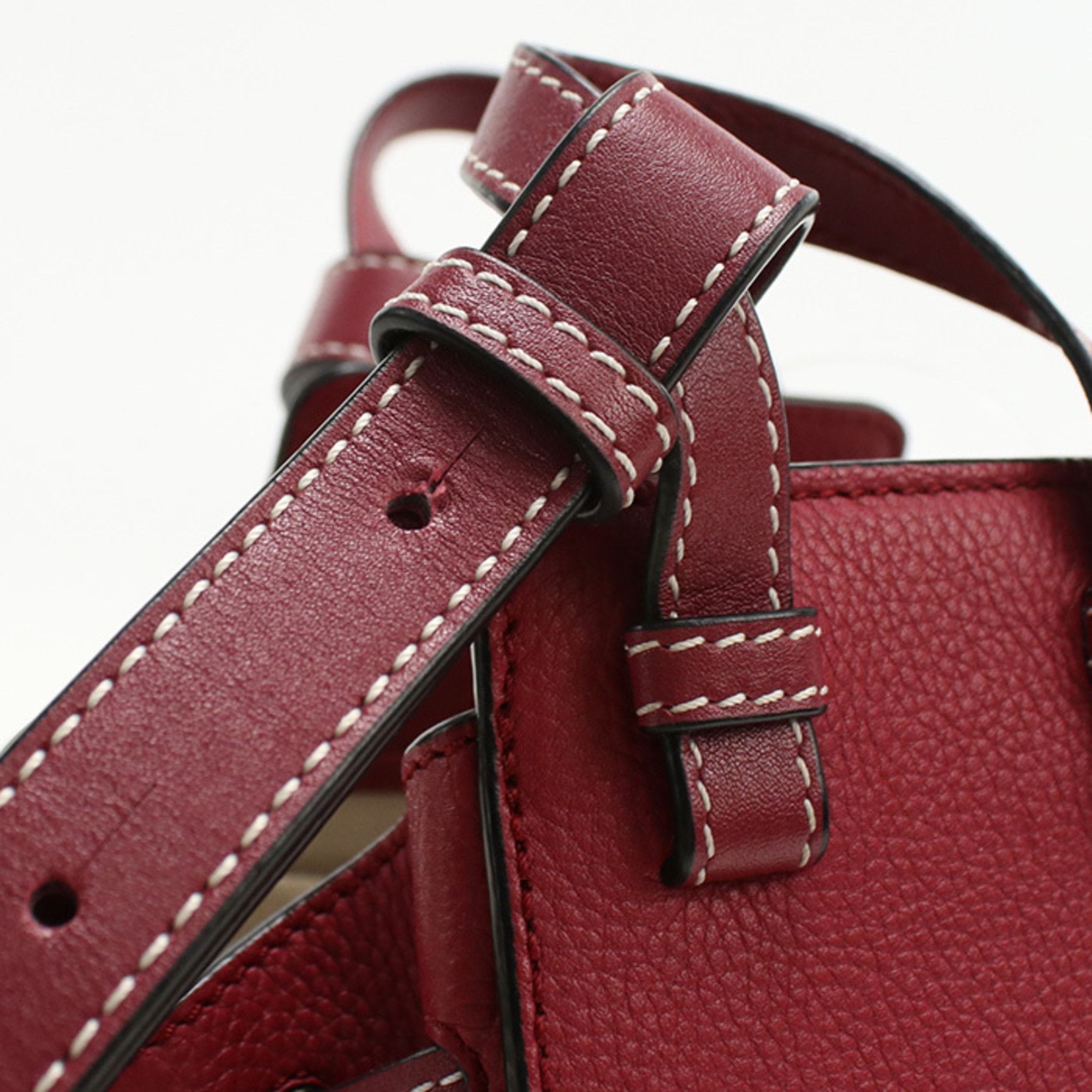 Loewe LOEWE Hammock Mini Shoulder Bag, Women's, Red Size ONE SIZE - 6 Thumbnail