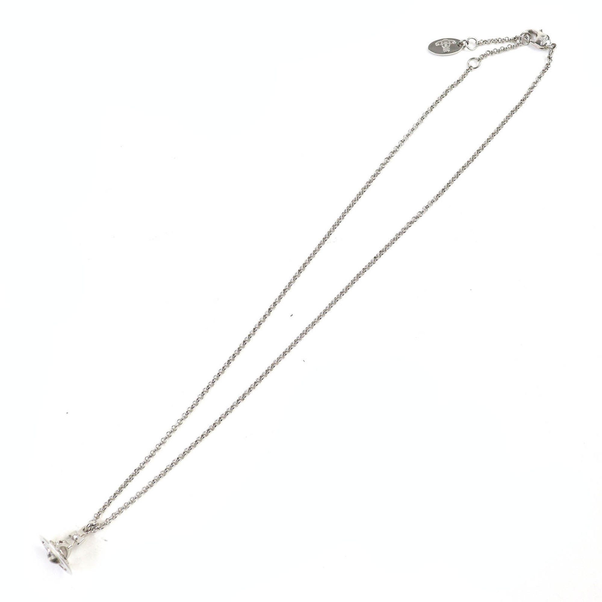 Vivienne Westwood Vivienne Westwood Petite Orb Pendant Necklace, Silver, Women's, Box and Dust Bag Included Size ONE SIZE - 4 Thumbnail