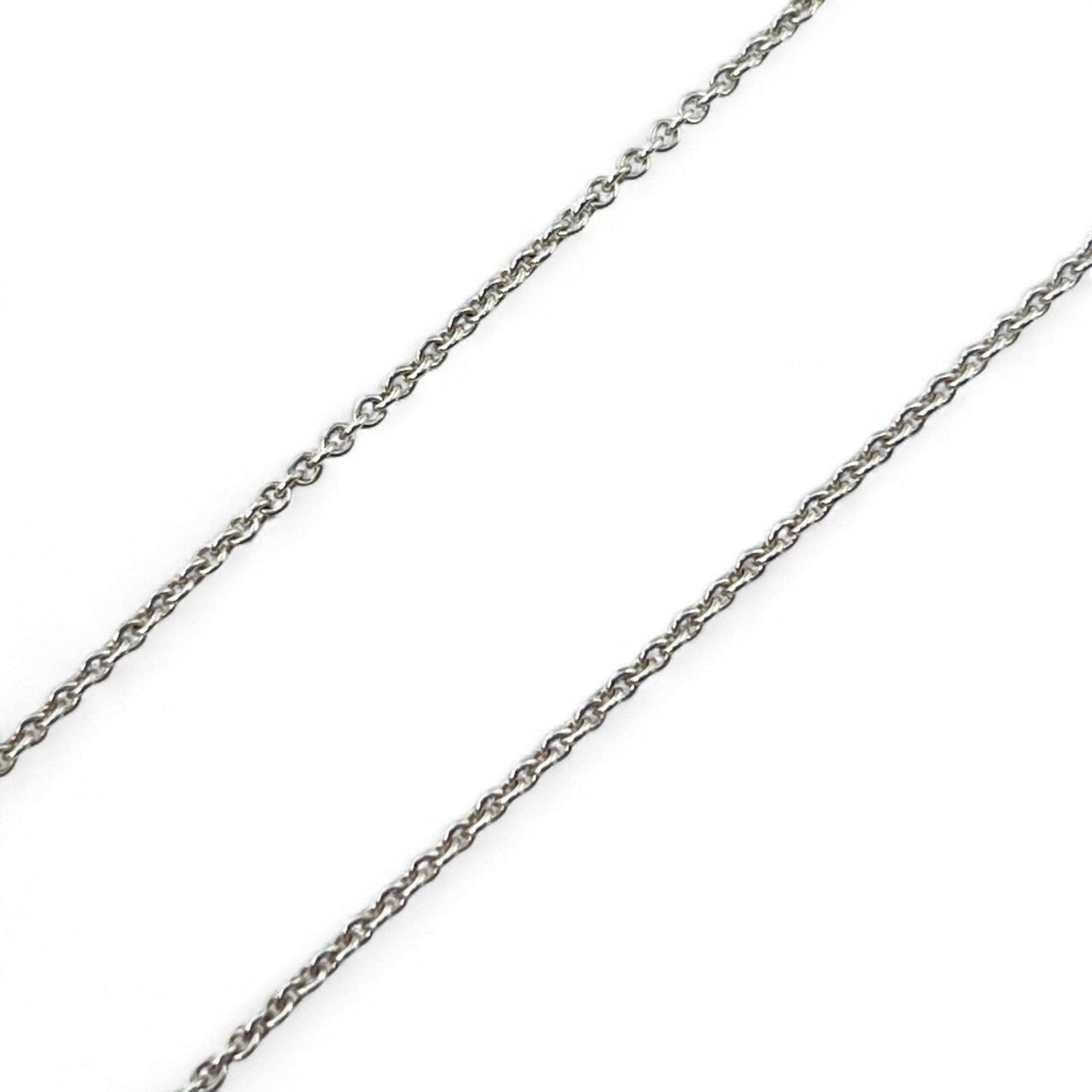 Tiffany & Co. TIFFANY & Co. Tiffany Elsa Peretti Double Loop SV925 Ring Necklace Pendant Silver Women's Size ONE SIZE - 7 Thumbnail