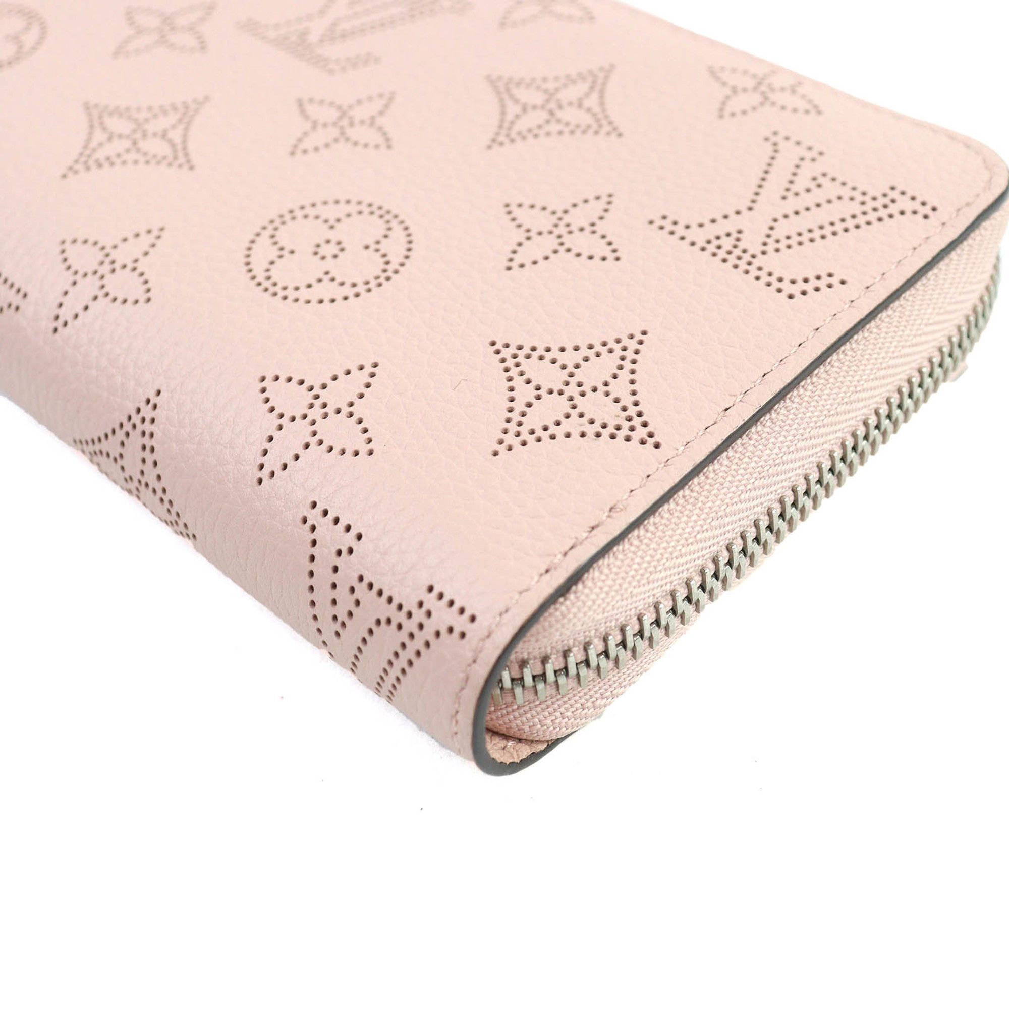Louis Vuitton LOUIS VUITTON M61868 Mahina Monogram Zippy Wallet, Leather Long Magnolia, with Dust Bag, Made in France, Women's Size ONE SIZE - 5 Thumbnail