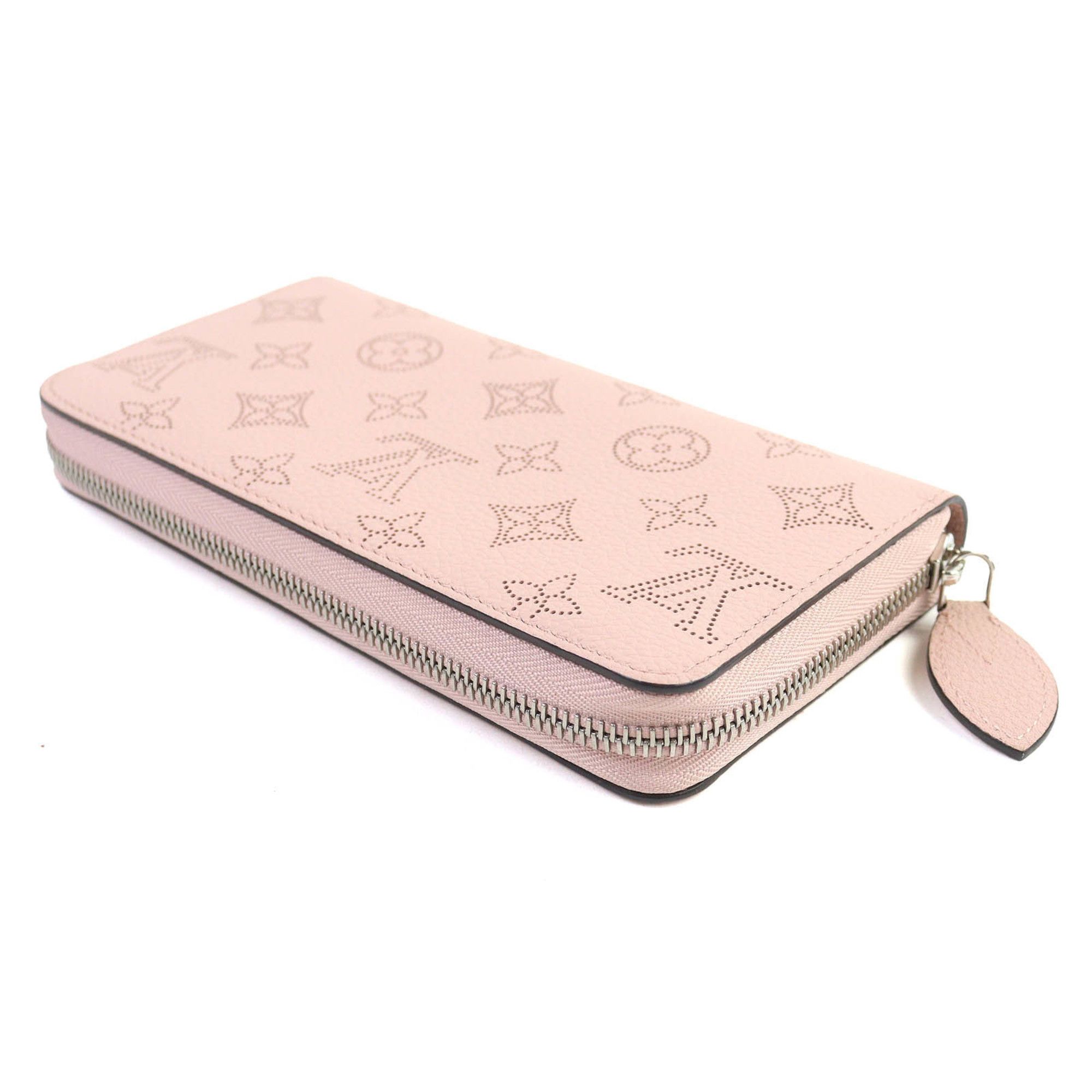 Louis Vuitton LOUIS VUITTON M61868 Mahina Monogram Zippy Wallet, Leather Long Magnolia, with Dust Bag, Made in France, Women's Size ONE SIZE - 4 Thumbnail