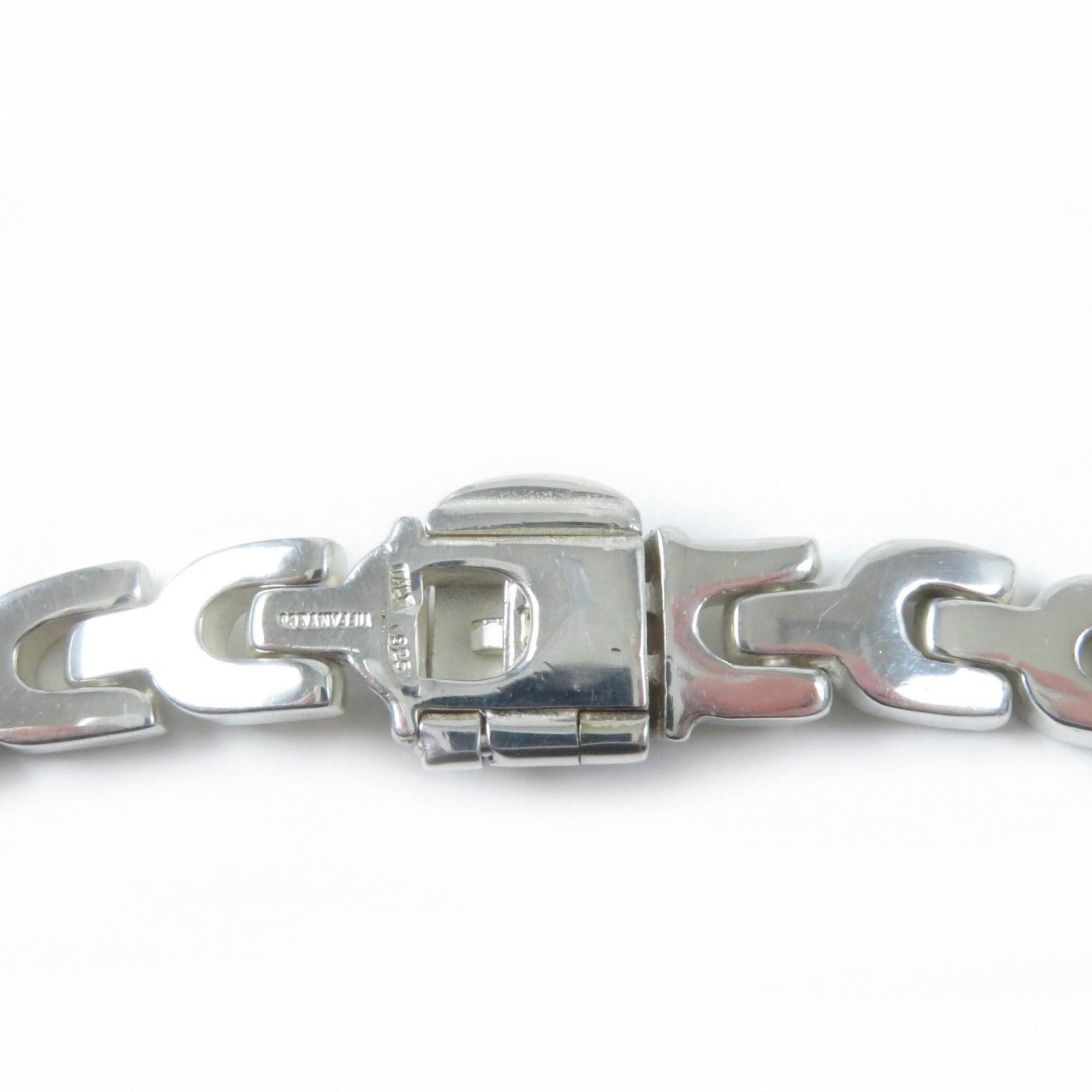 Tiffany & Co. TIFFANY & Co. Vintage 1980s Rare Y-Link Necklace, 925 Sterling Silver, Weight: 64.81g, Women's Size ONE SIZE - 7 Thumbnail
