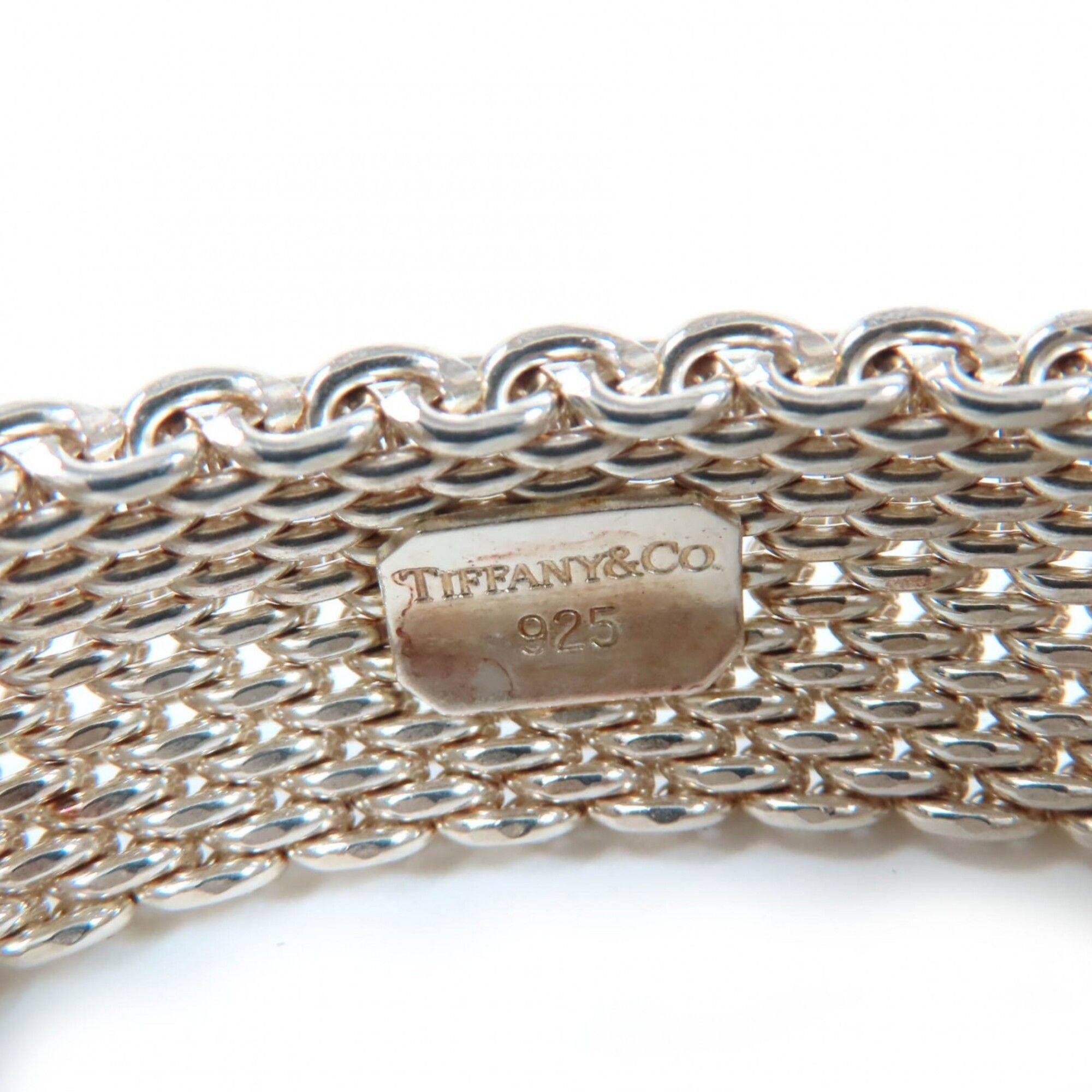 Tiffany & Co. TIFFANY & Co. Tiffany Somerset Bangle Bracelet in 925 Sterling Silver, Includes Box and Dust Bag, Weight 56.1g, Women's Size ONE SIZE - 5 Thumbnail
