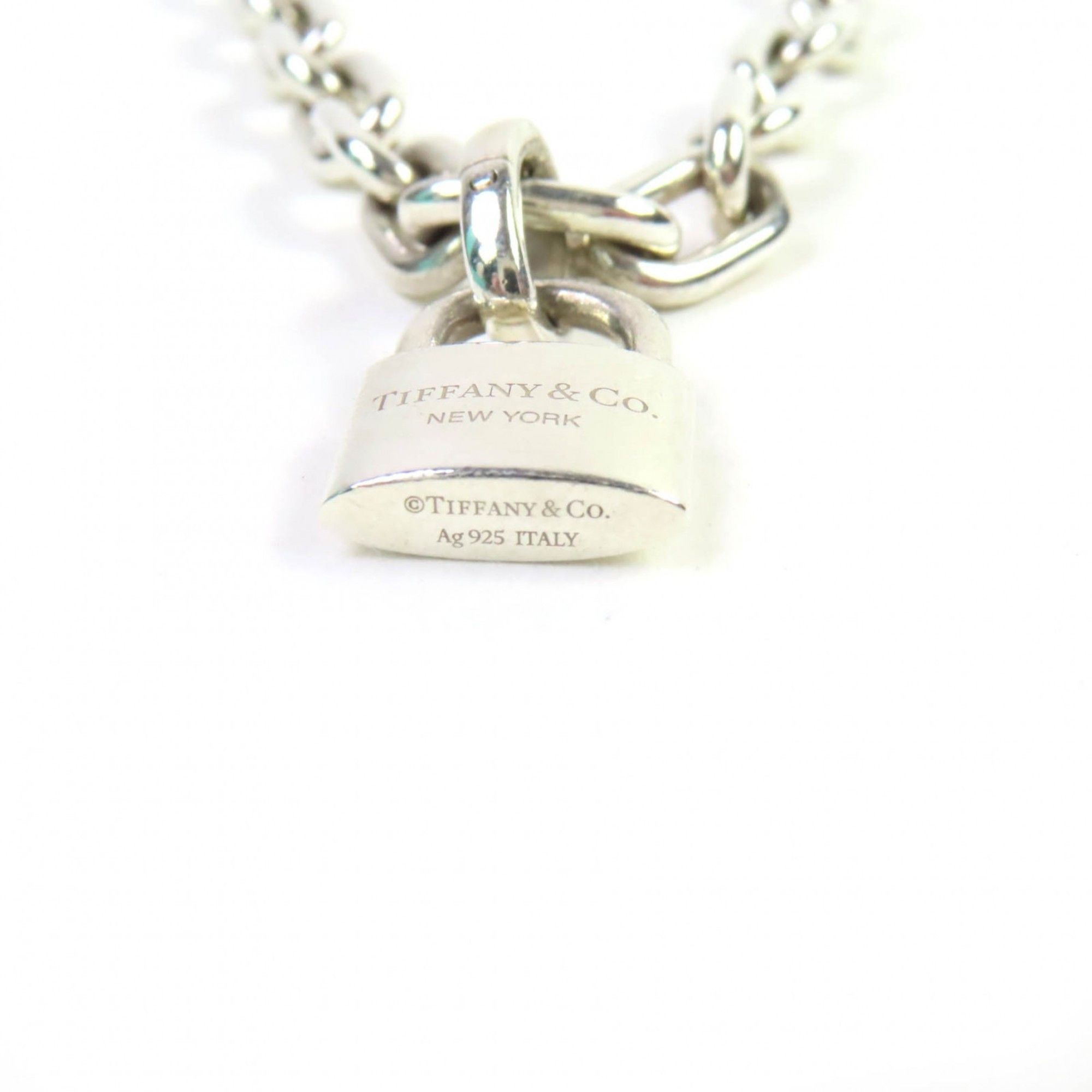 Tiffany & Co. TIFFANY & Co. Tiffany HardWear Pearl Rock Bracelet, Medium, AG925 Silver, with Case, Weight 53g, Women's Size ONE SIZE - 11 Thumbnail