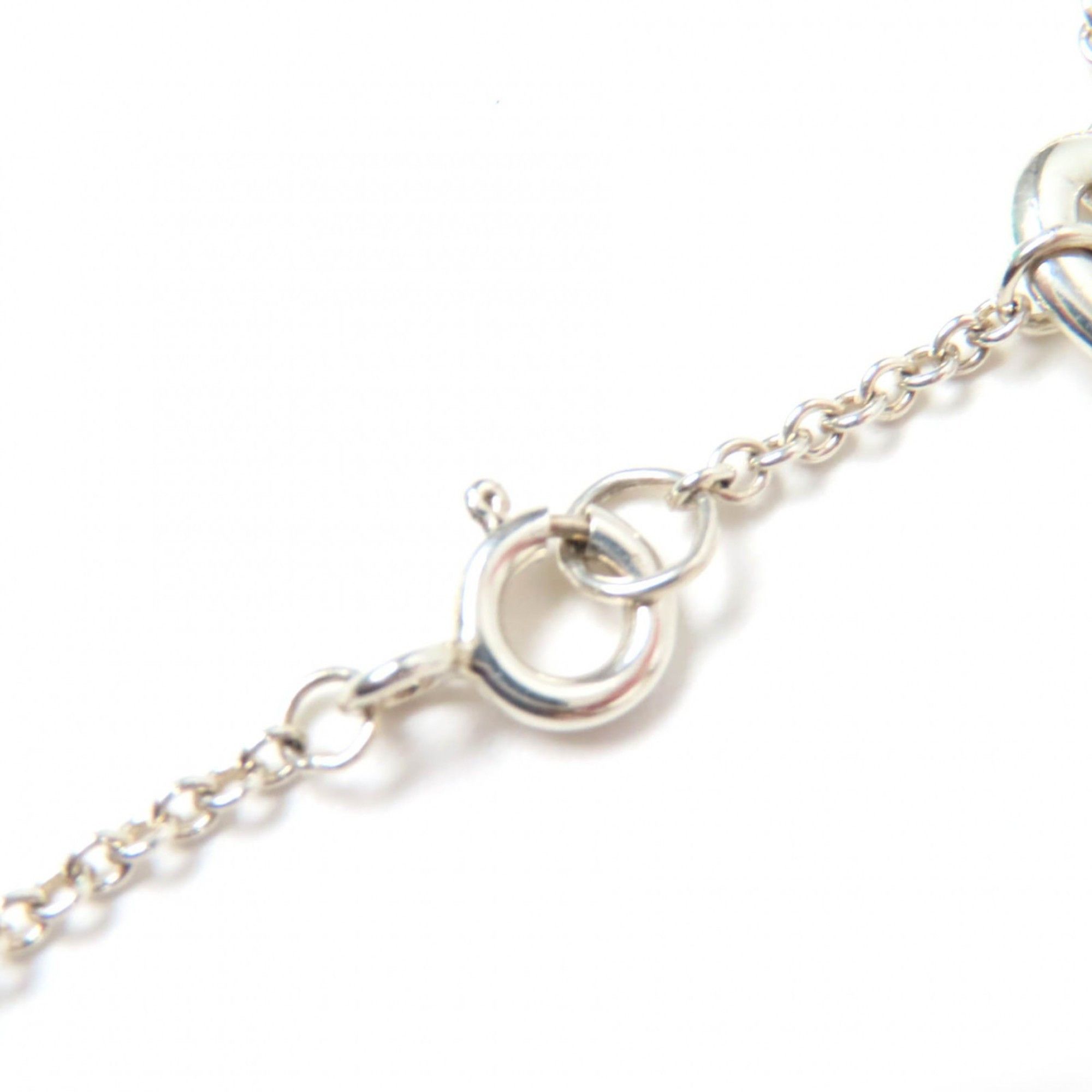 Tiffany & Co. TIFFANY & Co. Tiffany Open Heart 5-Piece Bracelet, SV925 Silver, with Box and Dust Bag, Weight 4.4g, Women's Size ONE SIZE - 6 Thumbnail