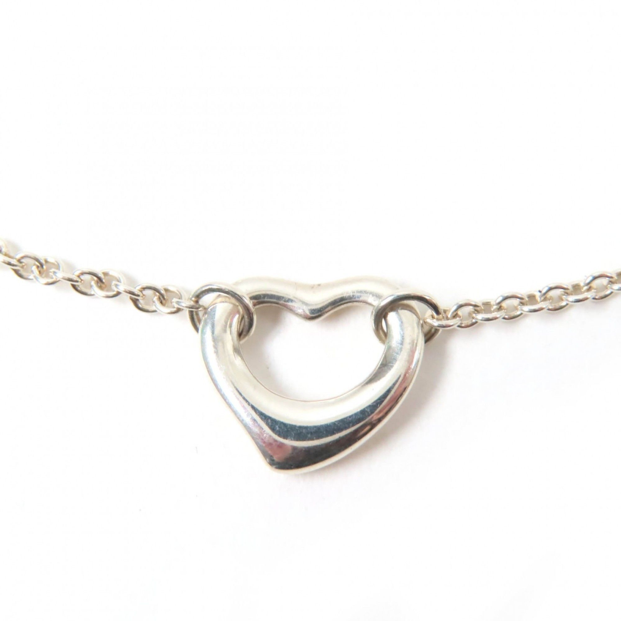 Tiffany & Co. TIFFANY & Co. Tiffany Open Heart 5-Piece Bracelet, SV925 Silver, with Box and Dust Bag, Weight 4.4g, Women's Size ONE SIZE - 4 Thumbnail