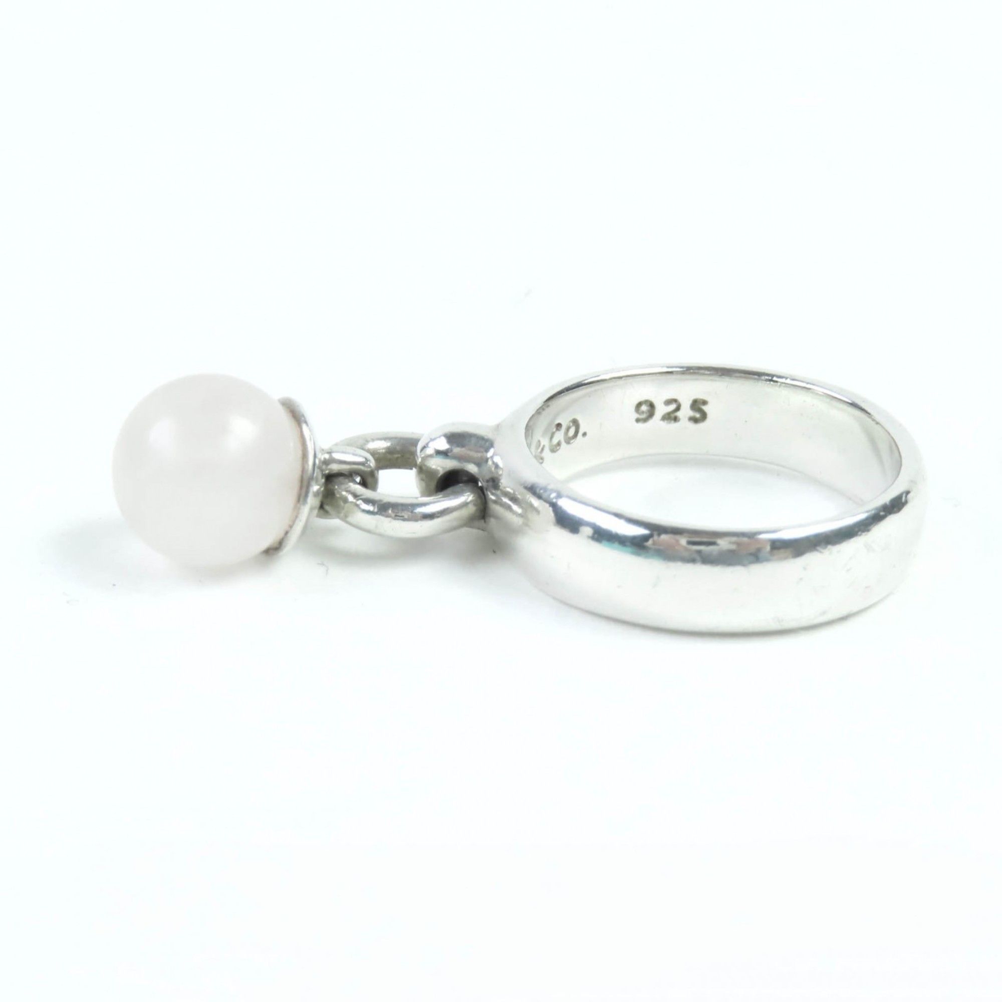 Tiffany & Co. TIFFANY & Co. Tiffany Balloon Ring, SV925 Quartz, Silver, with Box and Dust Bag, Weight 5.3g, Women's Size ONE SIZE - 4 Thumbnail