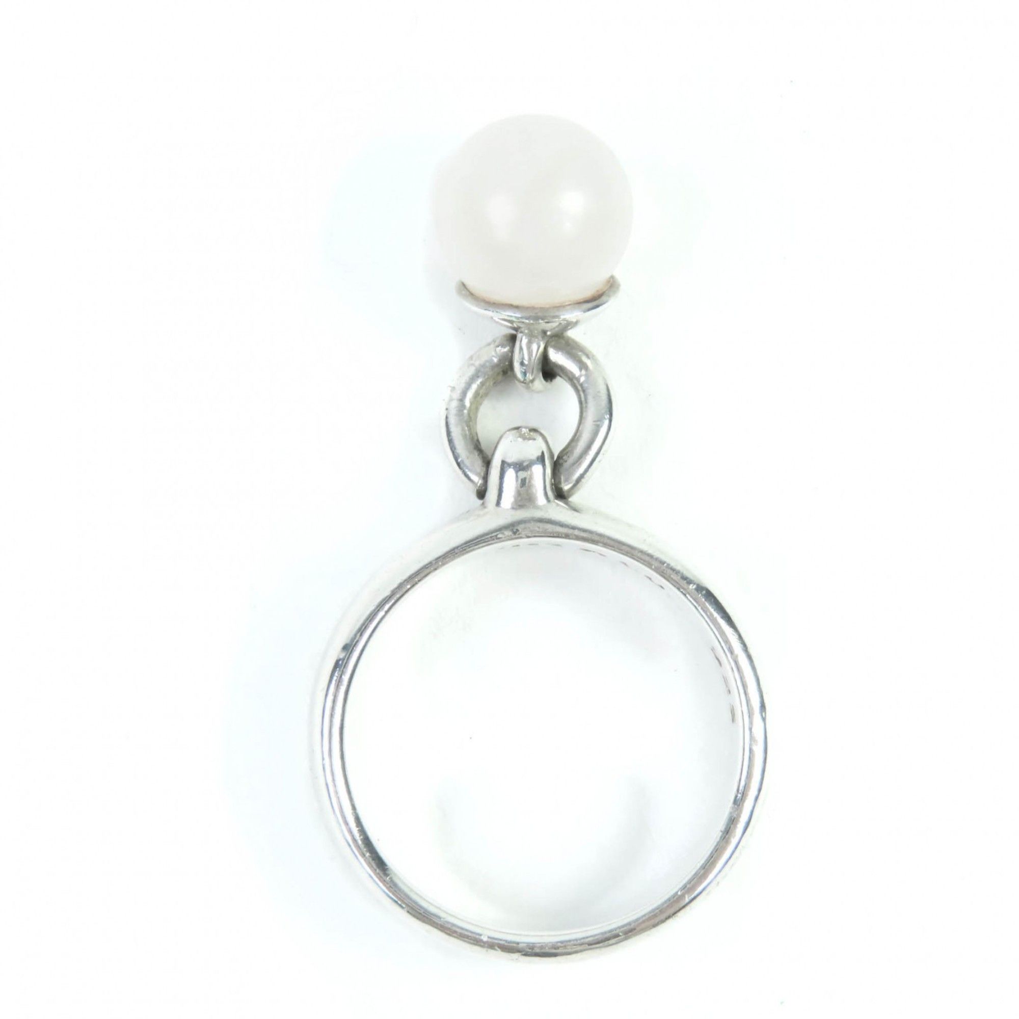 Tiffany & Co. TIFFANY & Co. Tiffany Balloon Ring, SV925 Quartz, Silver, with Box and Dust Bag, Weight 5.3g, Women's Size ONE SIZE - 7 Thumbnail