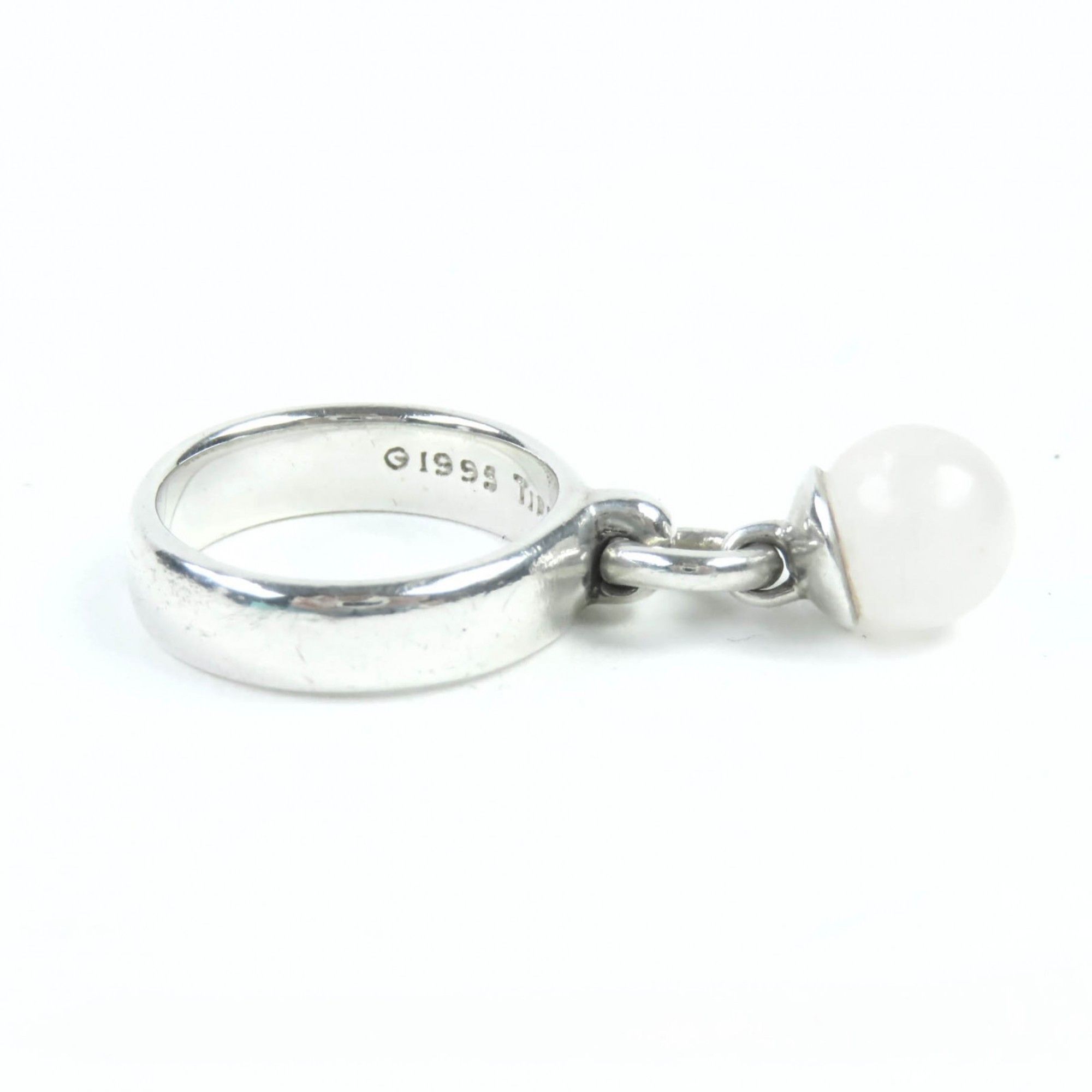 Tiffany & Co. TIFFANY & Co. Tiffany Balloon Ring, SV925 Quartz, Silver, with Box and Dust Bag, Weight 5.3g, Women's Size ONE SIZE - 6 Thumbnail