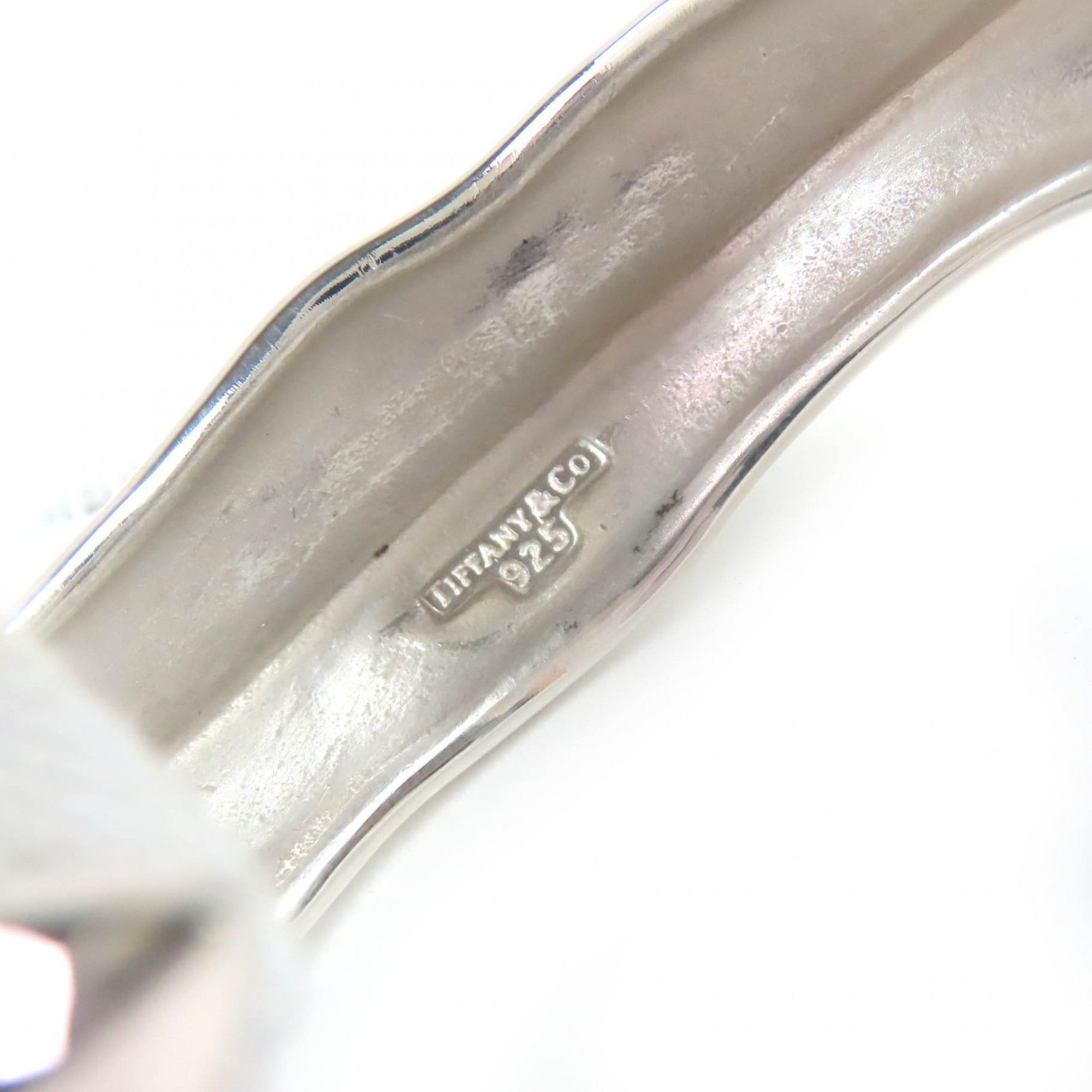 Tiffany & Co. TIFFANY & Co. Tiffany Leaf Bangle, 925 Silver, Old Accessory Bracelet, Weight 30.4g, Women's Size ONE SIZE - 7 Thumbnail