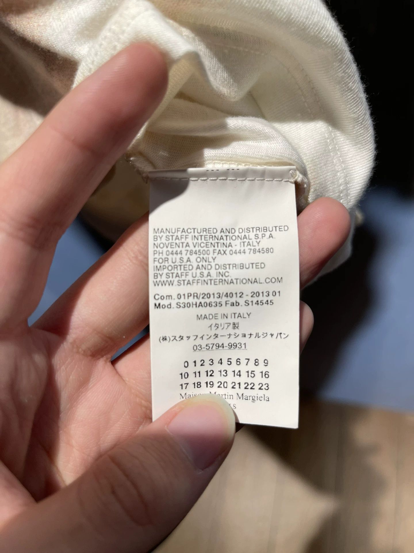 Maison Margiela Maison Martin Margiela 13SS Short Sleeve Sweater Size US M / EU 48-50 / 2 - 6 Thumbnail