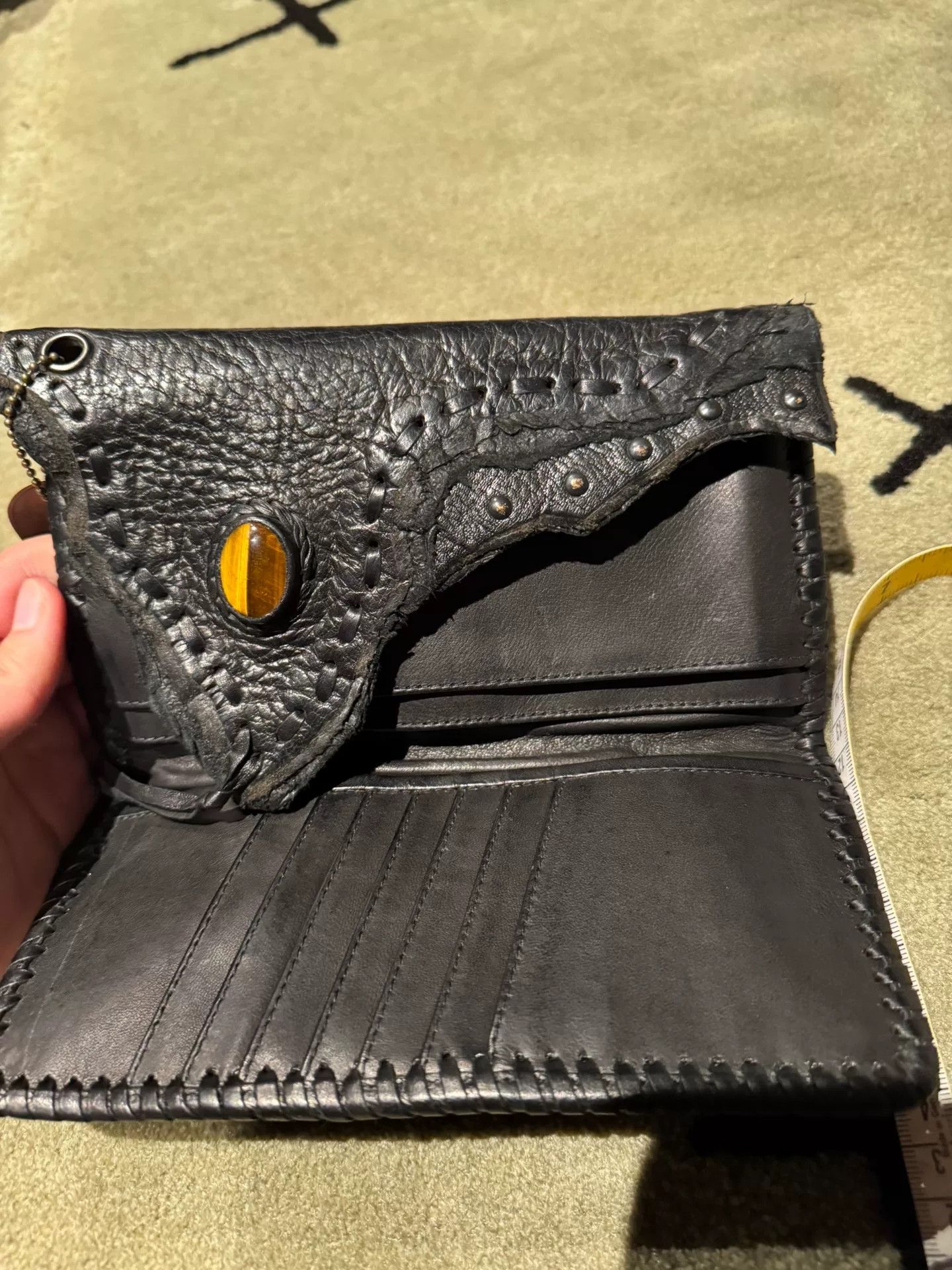 14th Addiction 14th Addiction Long Sheepskin Gem Wallet Size ONE SIZE - 3 Thumbnail