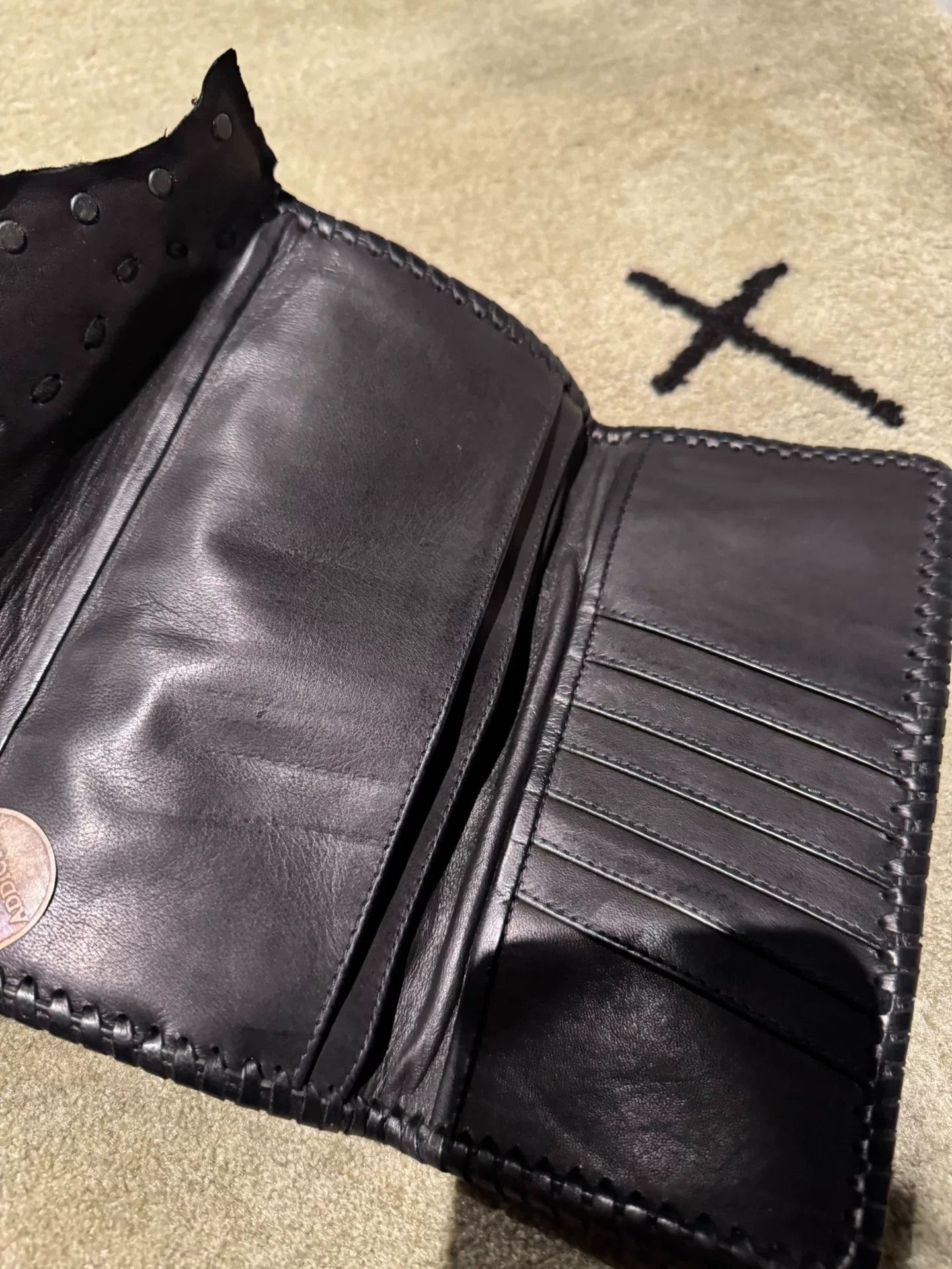 14th Addiction 14th Addiction Long Sheepskin Gem Wallet Size ONE SIZE - 4 Thumbnail