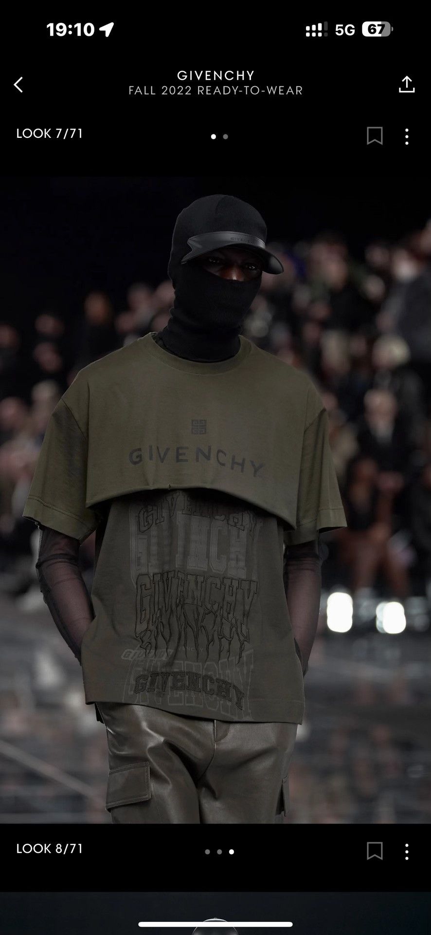 Givenchy Givenchy 2022AW Rare Rubber Cap Size ONE SIZE - 9 Thumbnail
