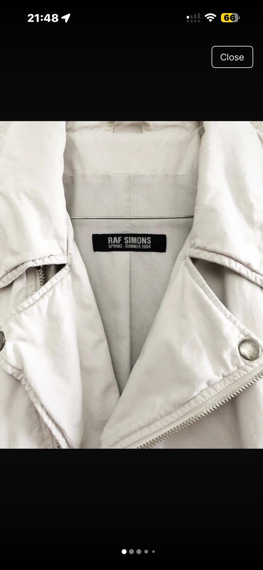 Raf Simons Raf Simons 2004 Runway Biker Jacket Size US M / EU 48-50 / 2 - 7 Thumbnail