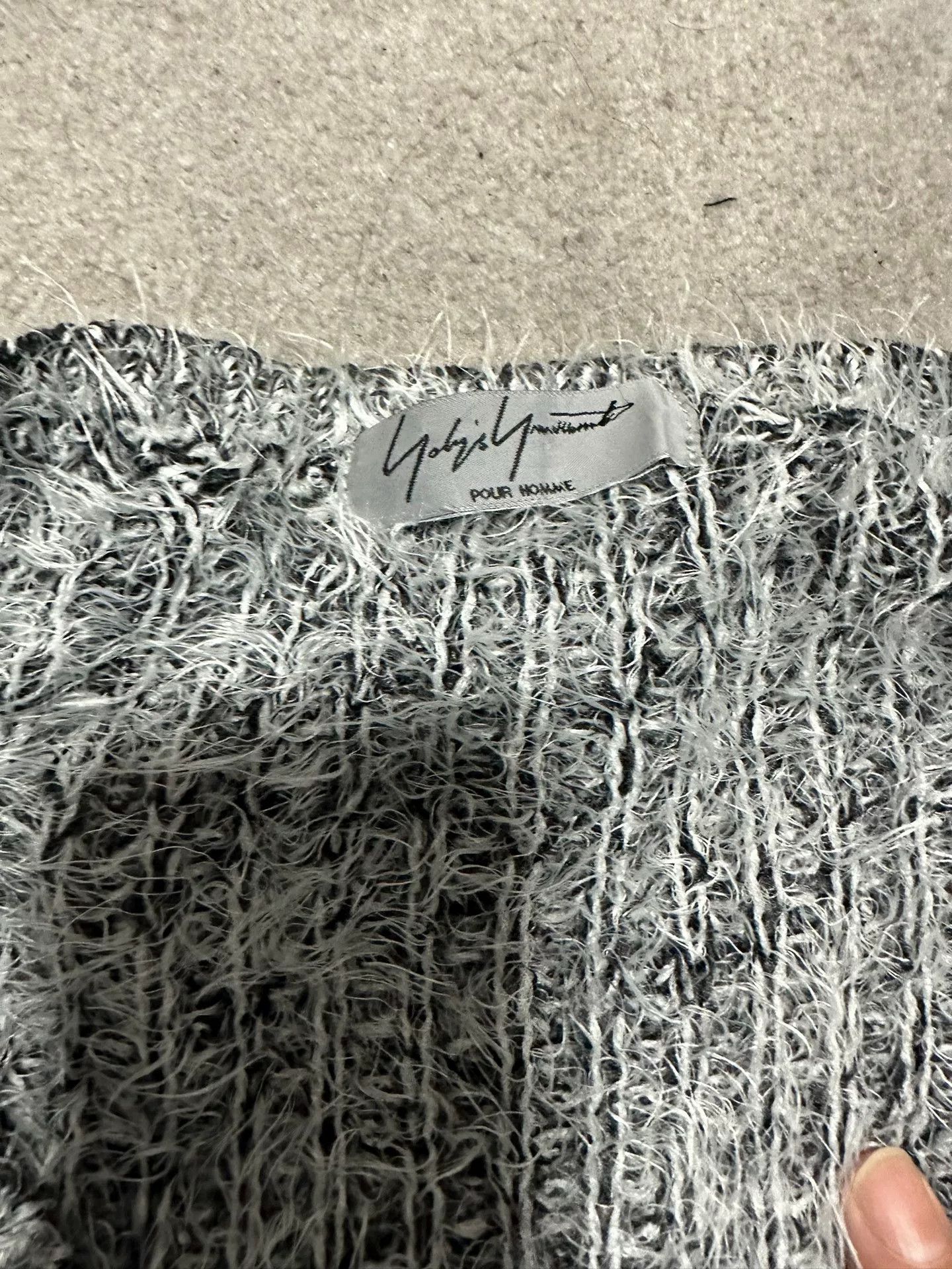 Yohji Yamamoto Yohji Yamamoto 2000FW Wool Blend Sweater Size US L / EU 52-54 / 3 - 2 Thumbnail