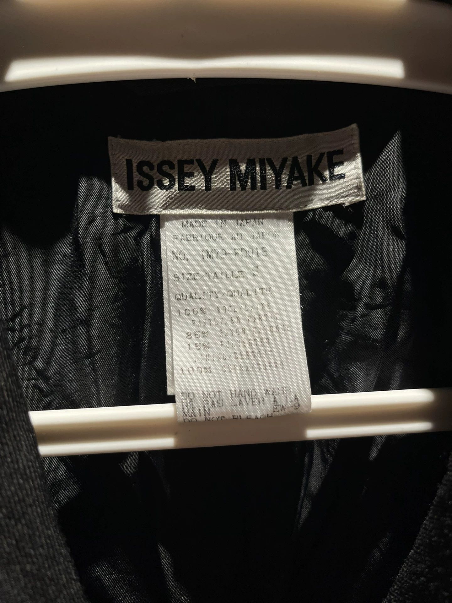 Issey Miyake Issey Miyake 97AW Abstract Velvet Blazer Size S / US 4 / IT 40 - 5 Thumbnail