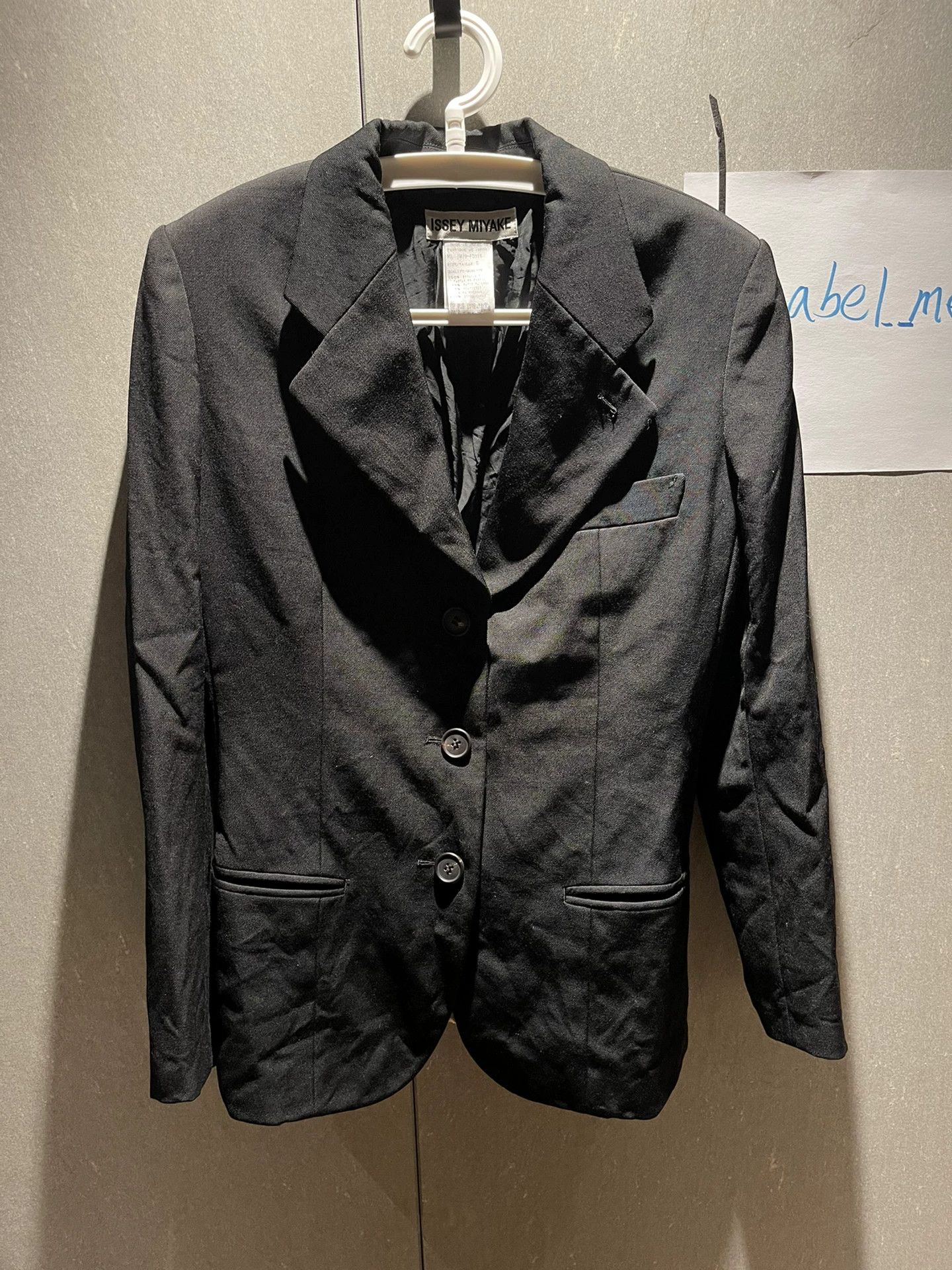 Issey Miyake Issey Miyake 97AW Abstract Velvet Blazer Size S / US 4 / IT 40 - 4 Thumbnail