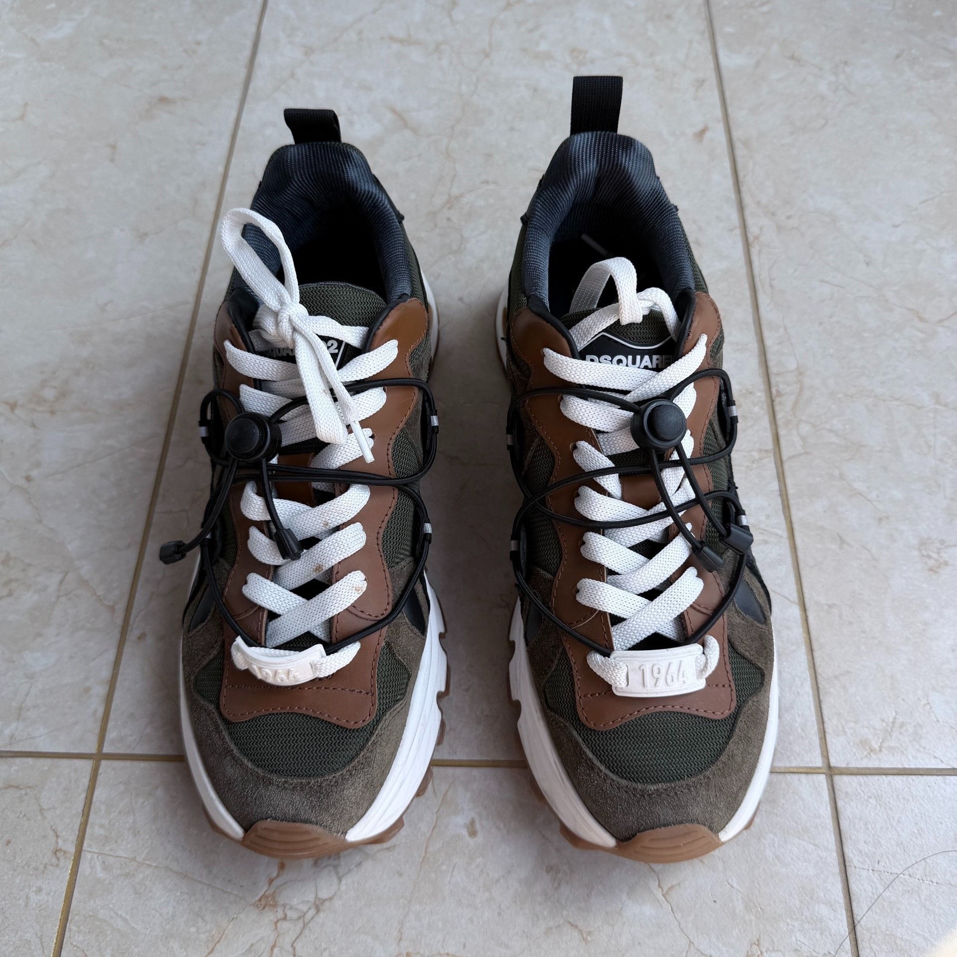 Dsquared2 DSQUARED2 2Run Running Dad Shoes Size US 8 / EU 41 - 3 Thumbnail