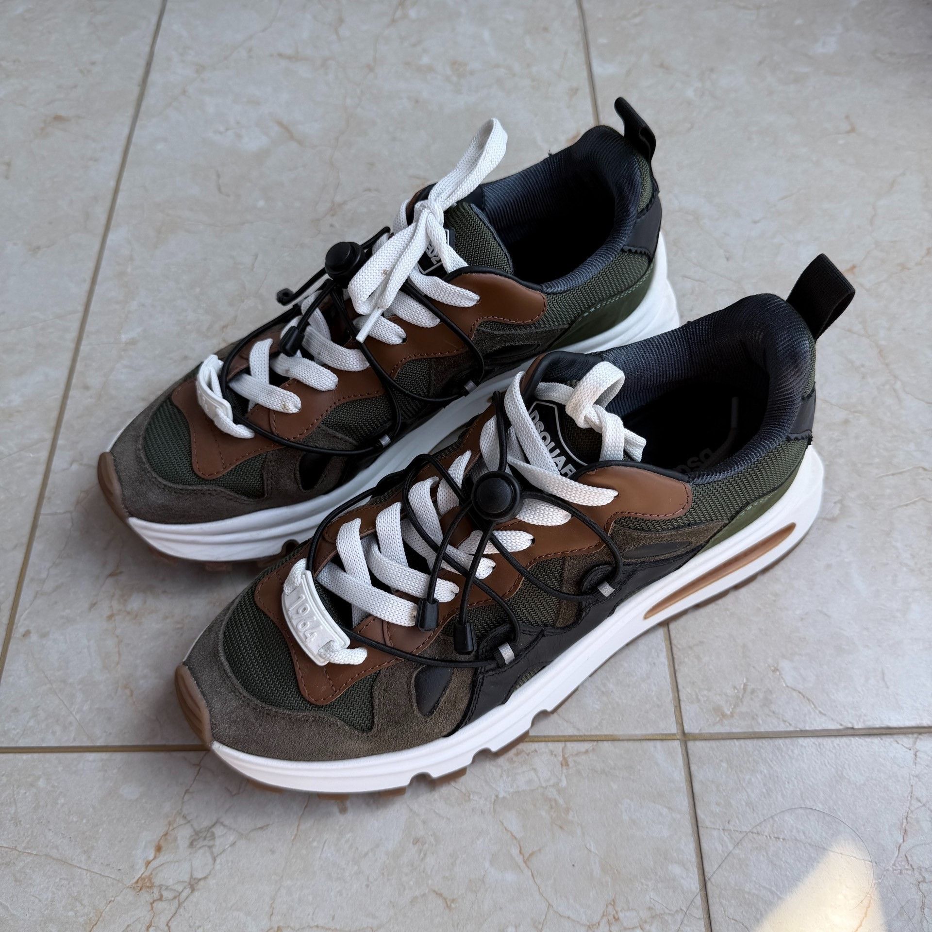 Dsquared2 DSQUARED2 2Run Running Dad Shoes Size US 8 / EU 41 - 2 Thumbnail
