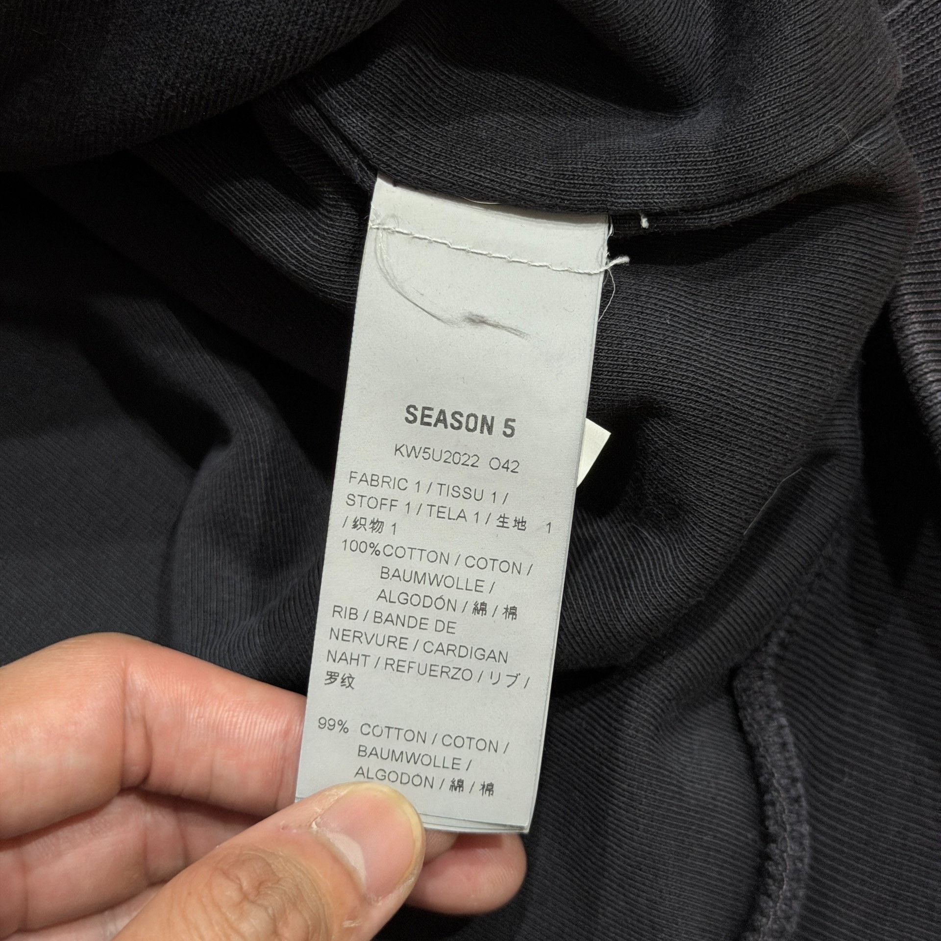 Yeezy YEEZY SEASON5 Medal Embroidered Hoodie Size US M / EU 48-50 / 2 - 5 Thumbnail