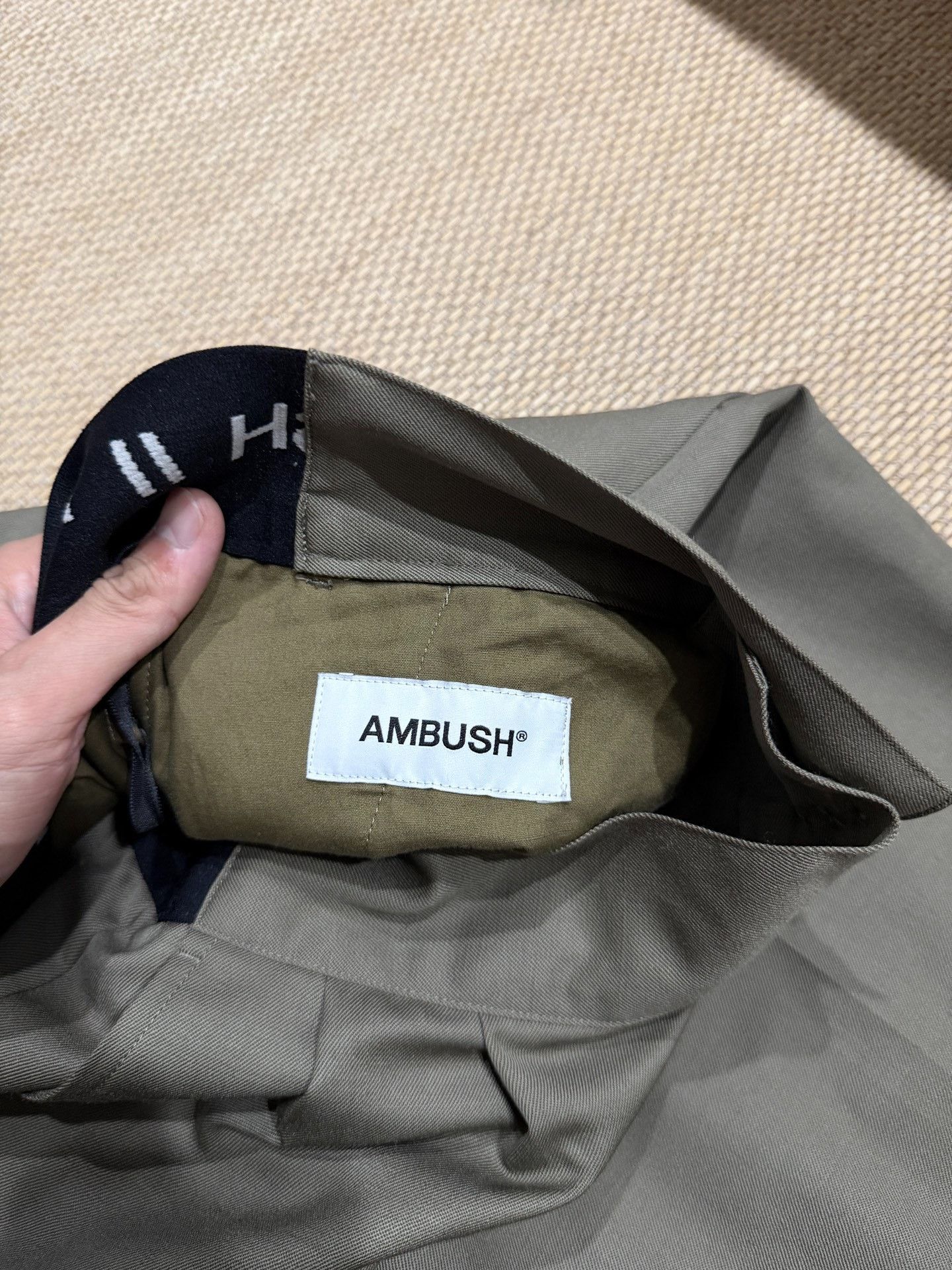 Ambush Design Ambush Gray Straight-Leg Trousers Size US 26 / EU 42 - 5 Thumbnail