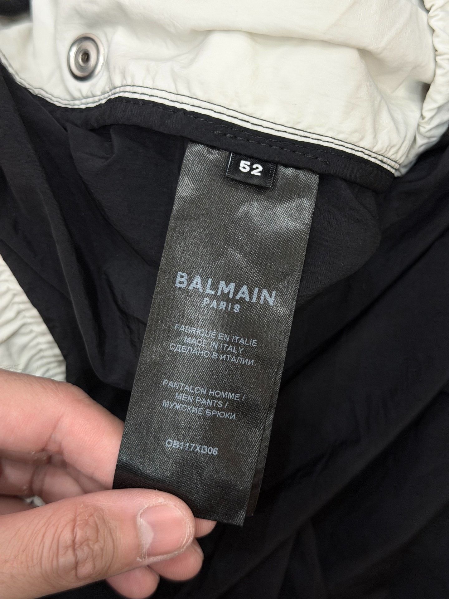 Balmain Balmain Nylon Double-Side Button Track Pants Size US 35 - 5 Thumbnail
