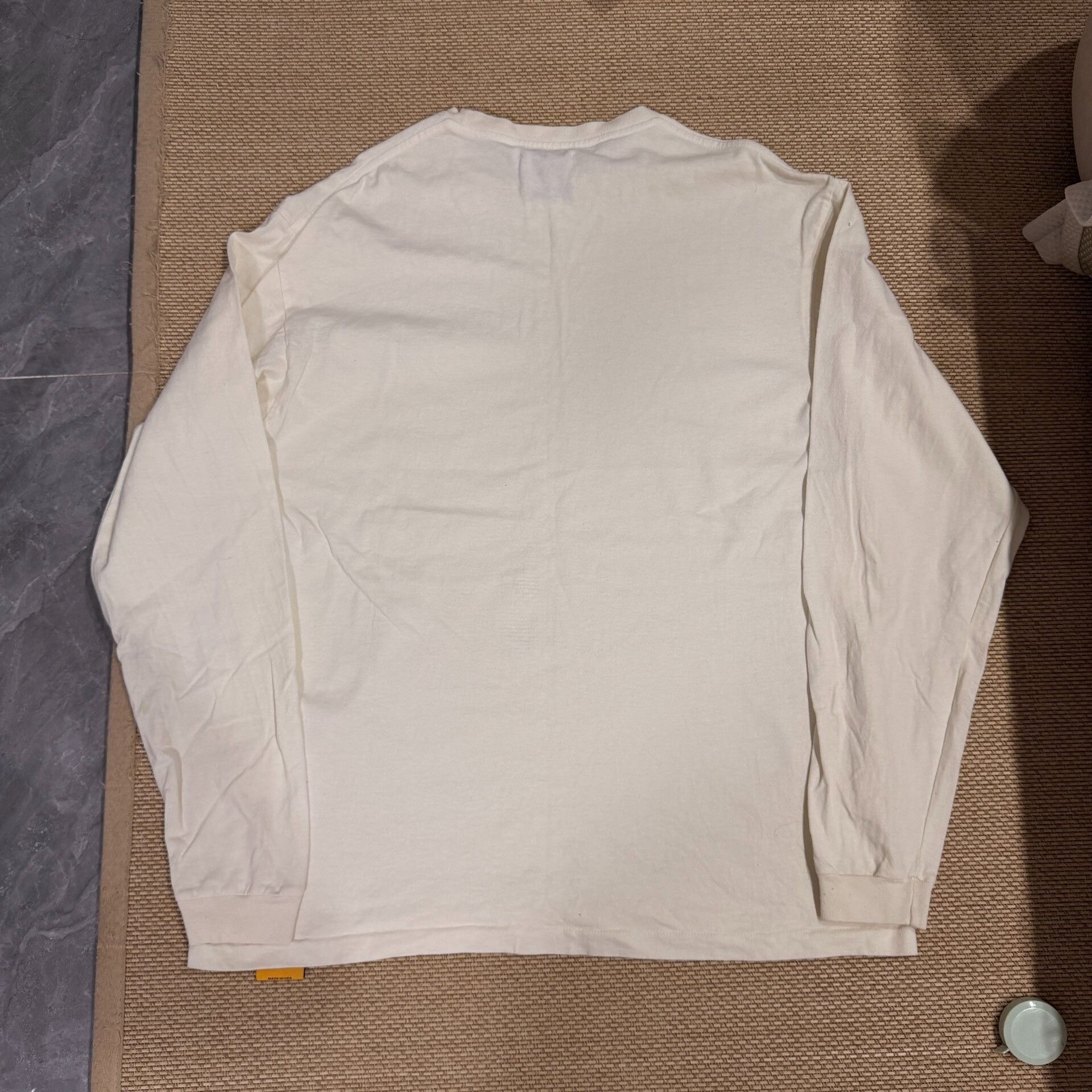 Gallery Dept. Gallery Dept Beige Small Logo Longsleeve Size US L / EU 52-54 / 3 - 2 Thumbnail