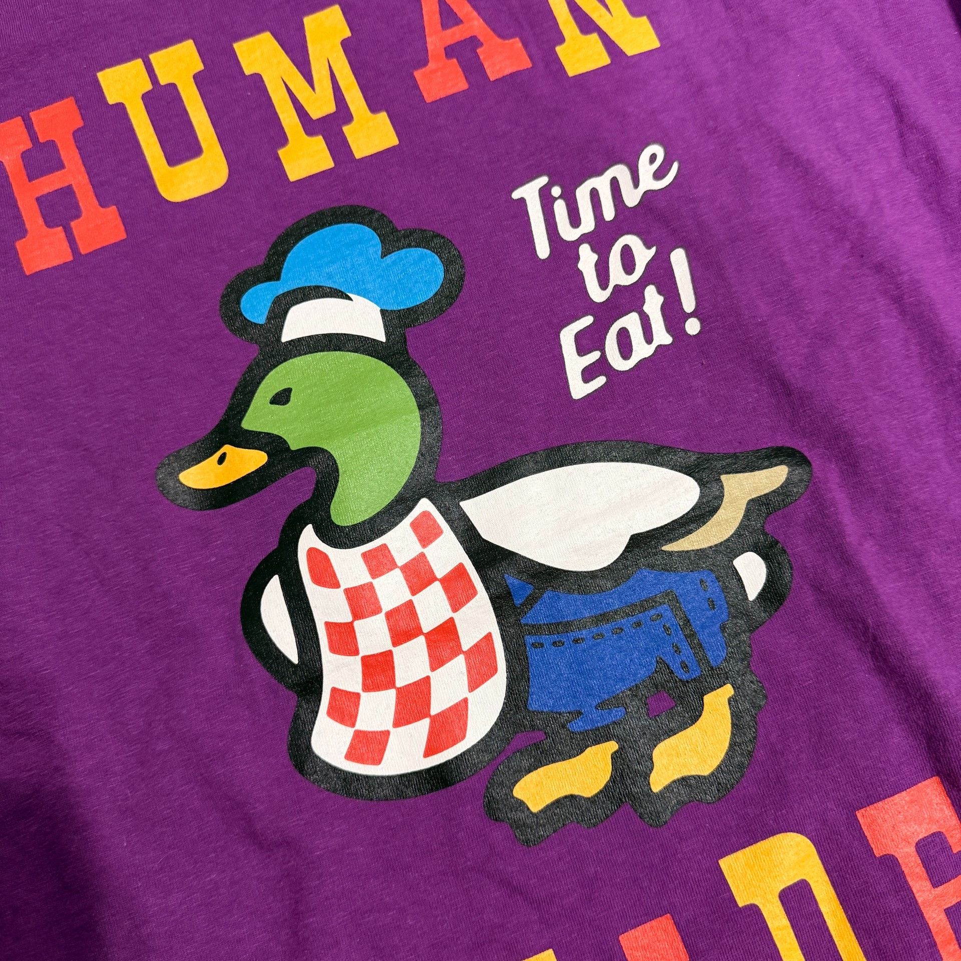 Human Made Human Made Purple Duck Long Sleeve Sweatshirt Size US XXL / EU 58 / 5 - 5 Thumbnail