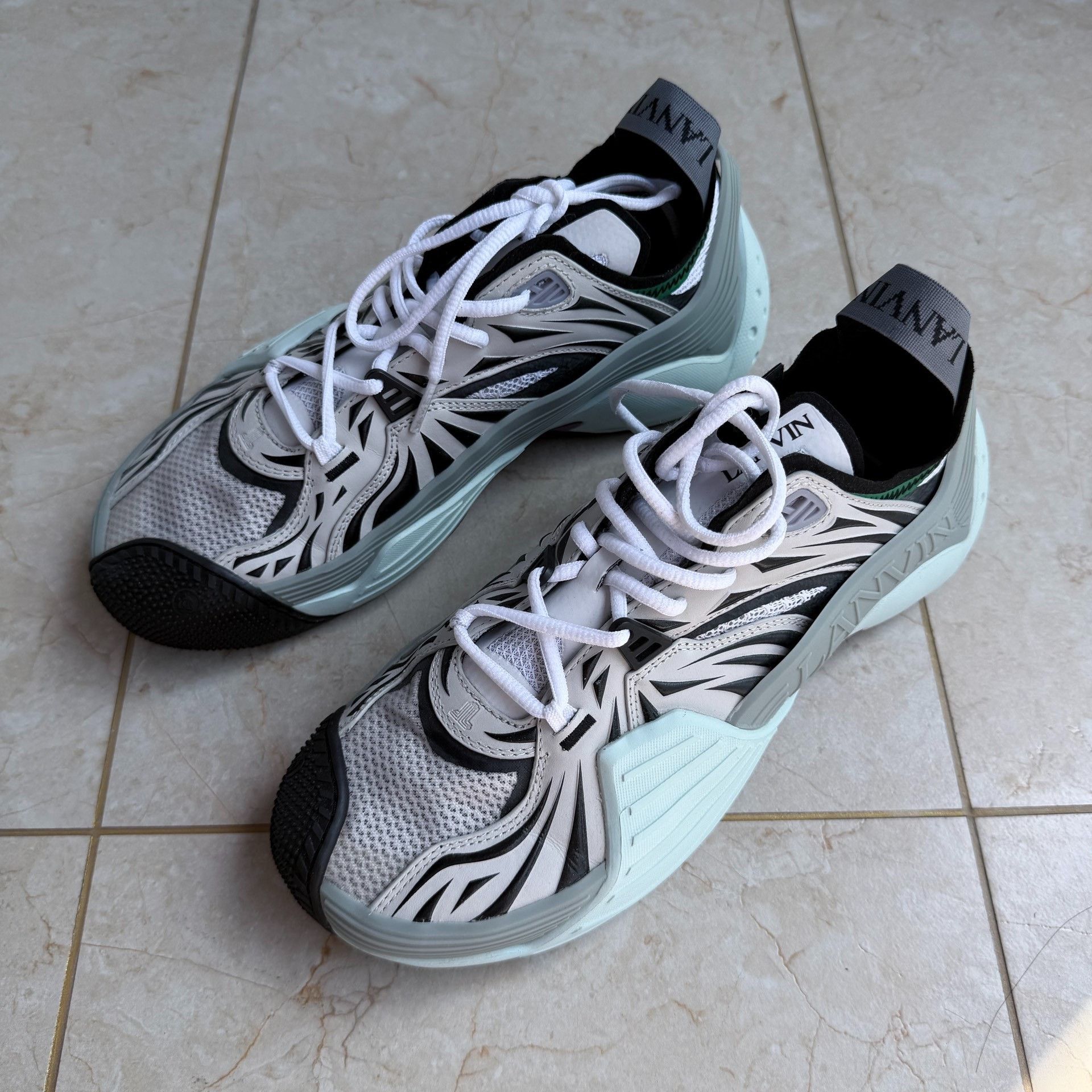 Lanvin Lanvin Flash-X Running Sneakers Size US 8 / EU 41 - 2 Thumbnail